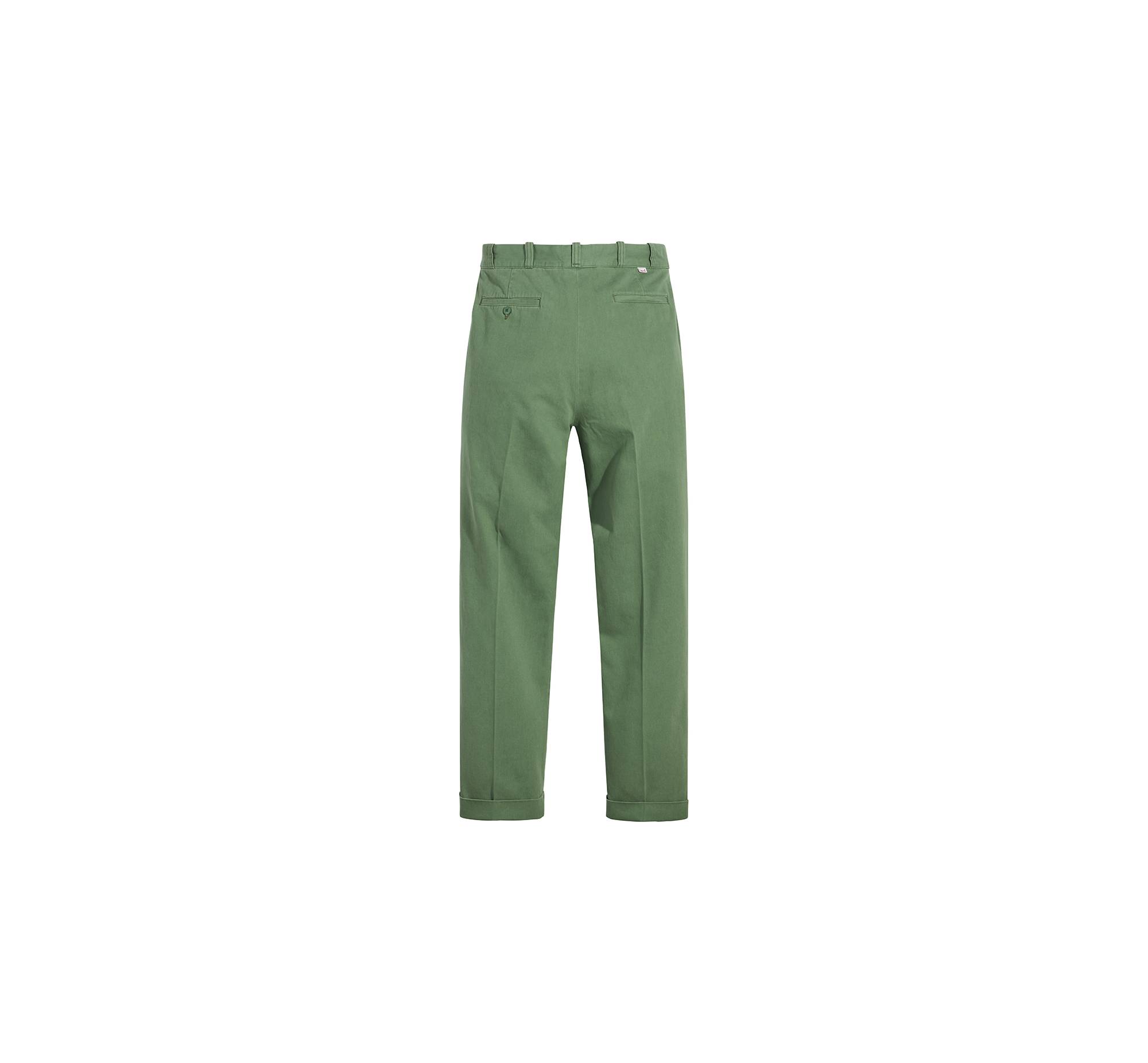 Pantalon vintage Levi's Sta-Prest vintage 90s en twill vert -  Portugal