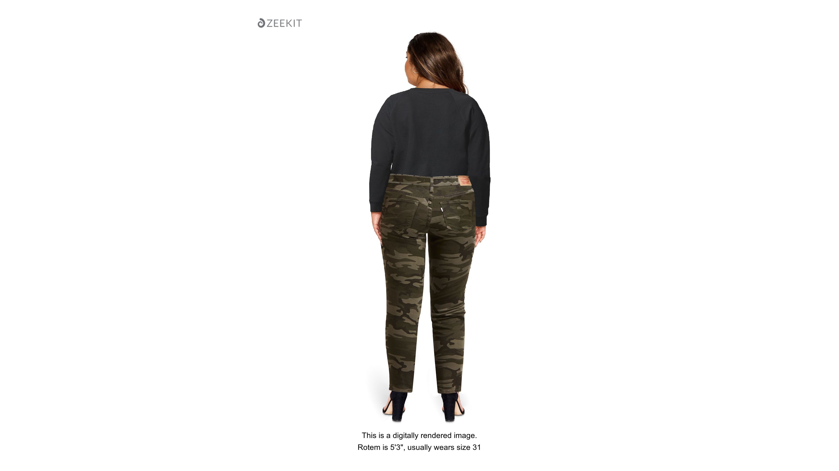 womens levi camo pants