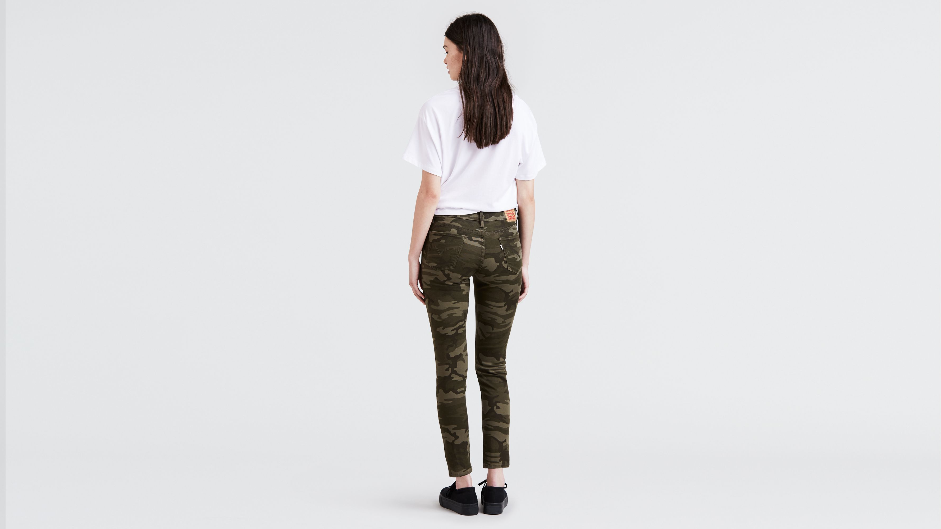 camo print jeans womens