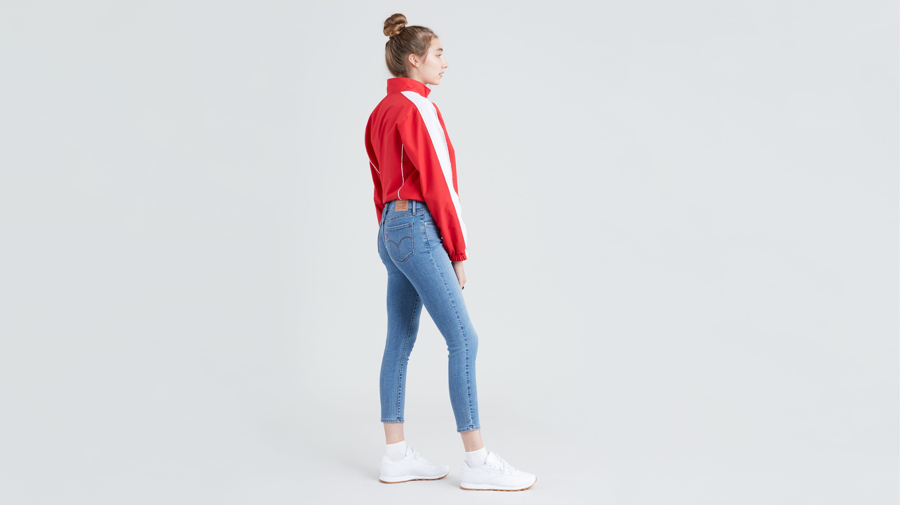 levi's 711 skinny ankle jeans