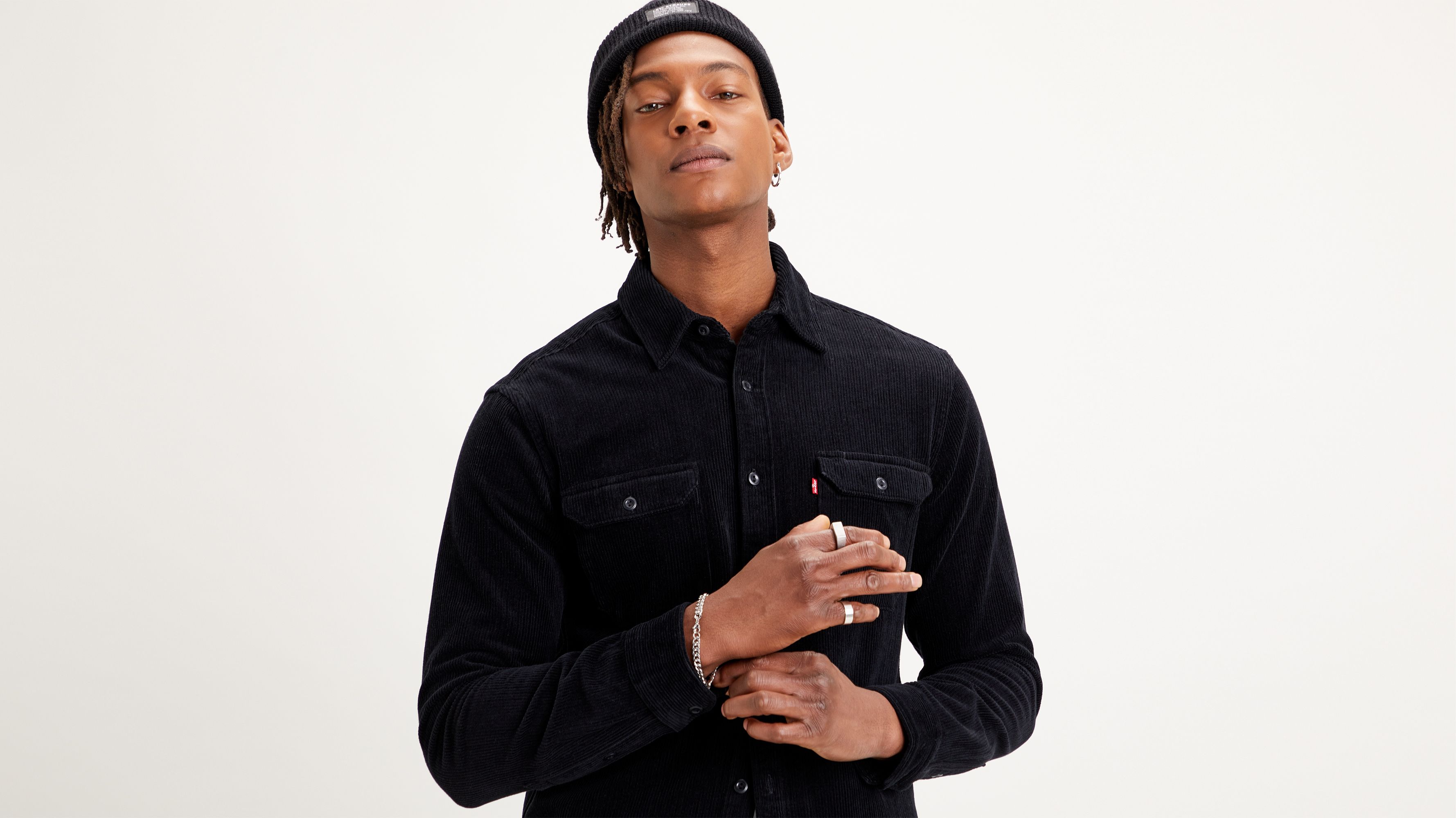 Jackson Worker Corduroy Shirt - Black | Levi's® US