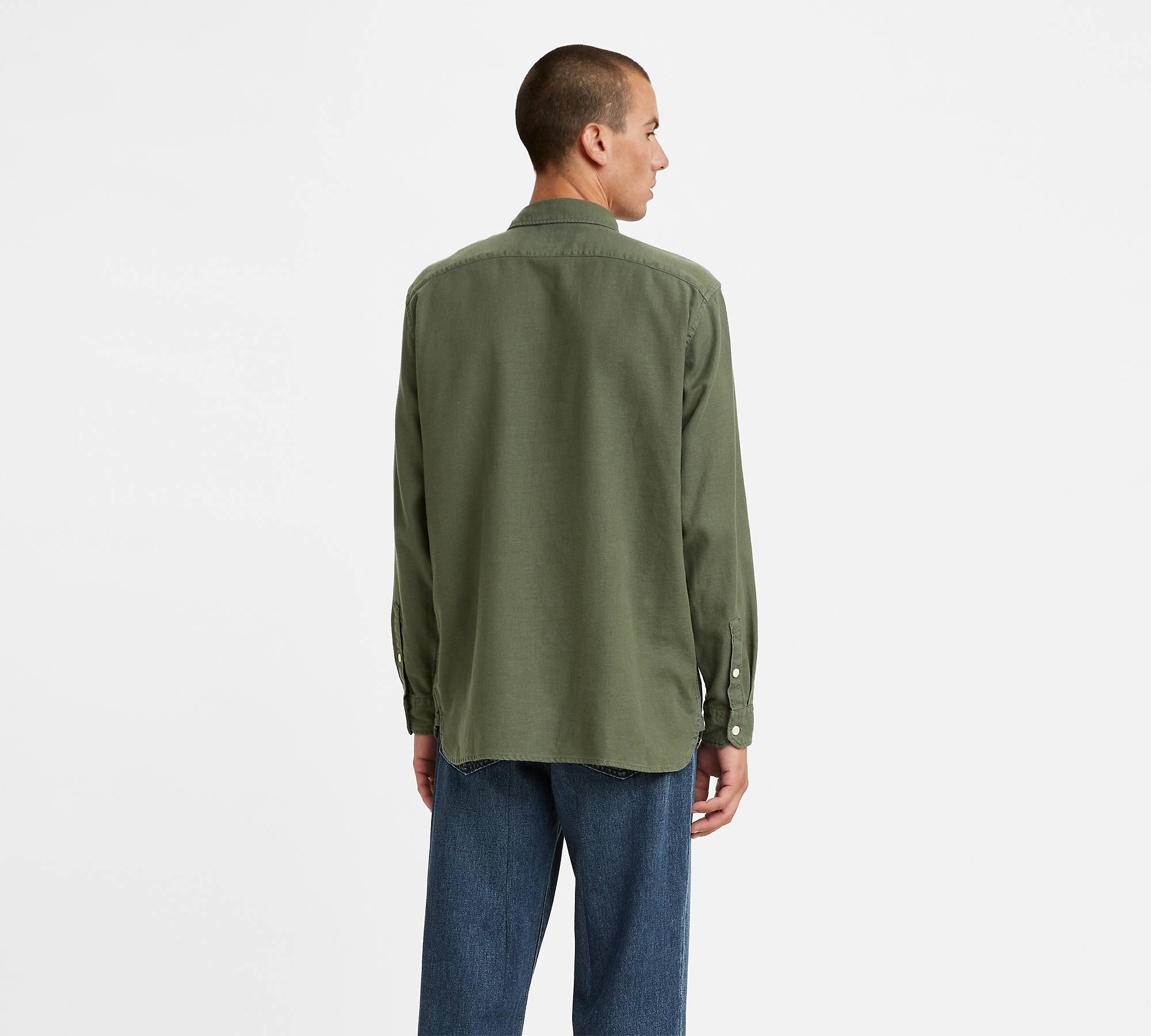 Jackson Worker Shirt - Green | Levi's® CA