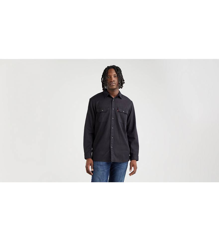 Jackson Worker Shirt - Black | Levi's® AM