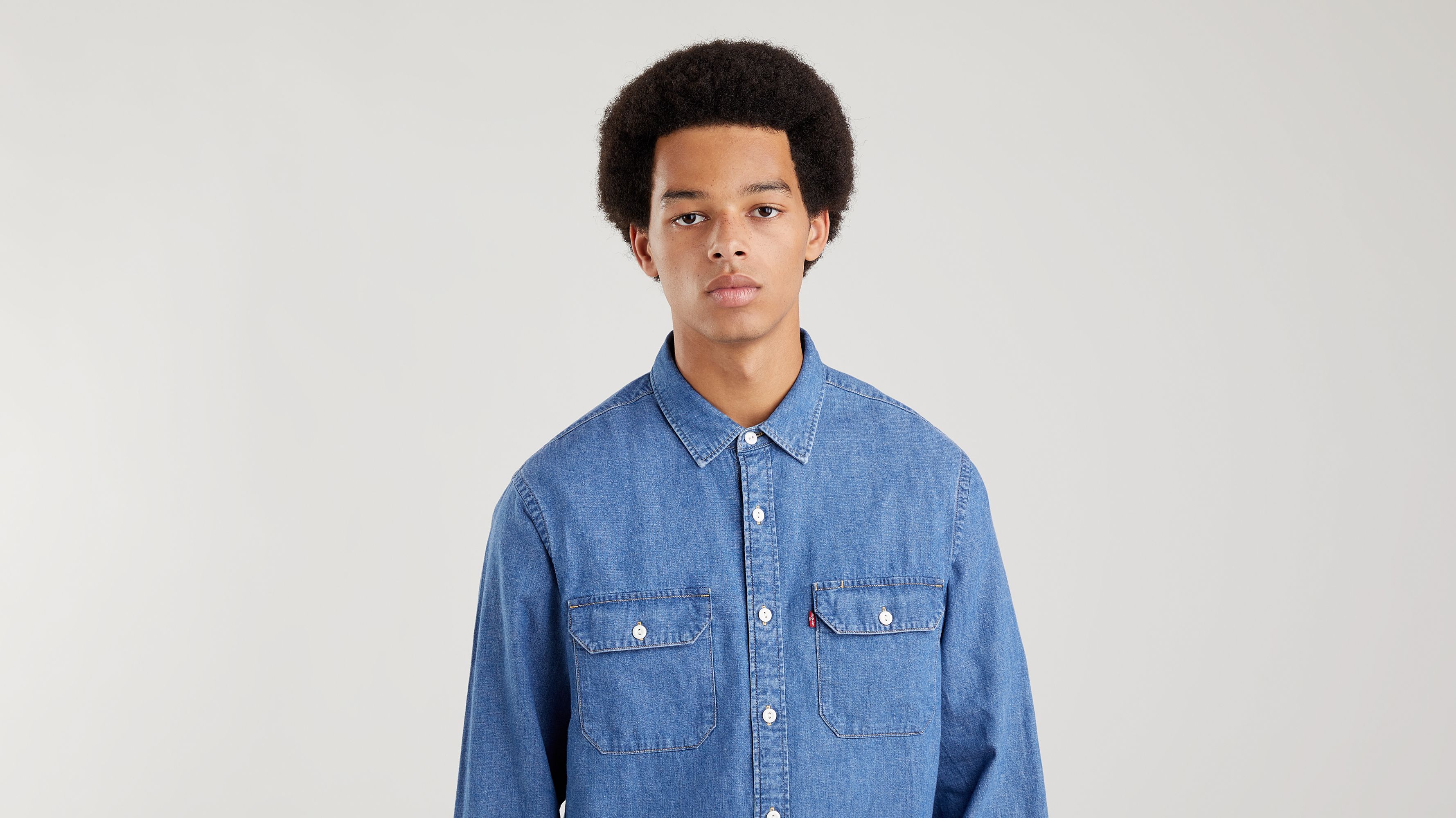 Jackson Worker Overshirt - Medium Wash | Levi's® US