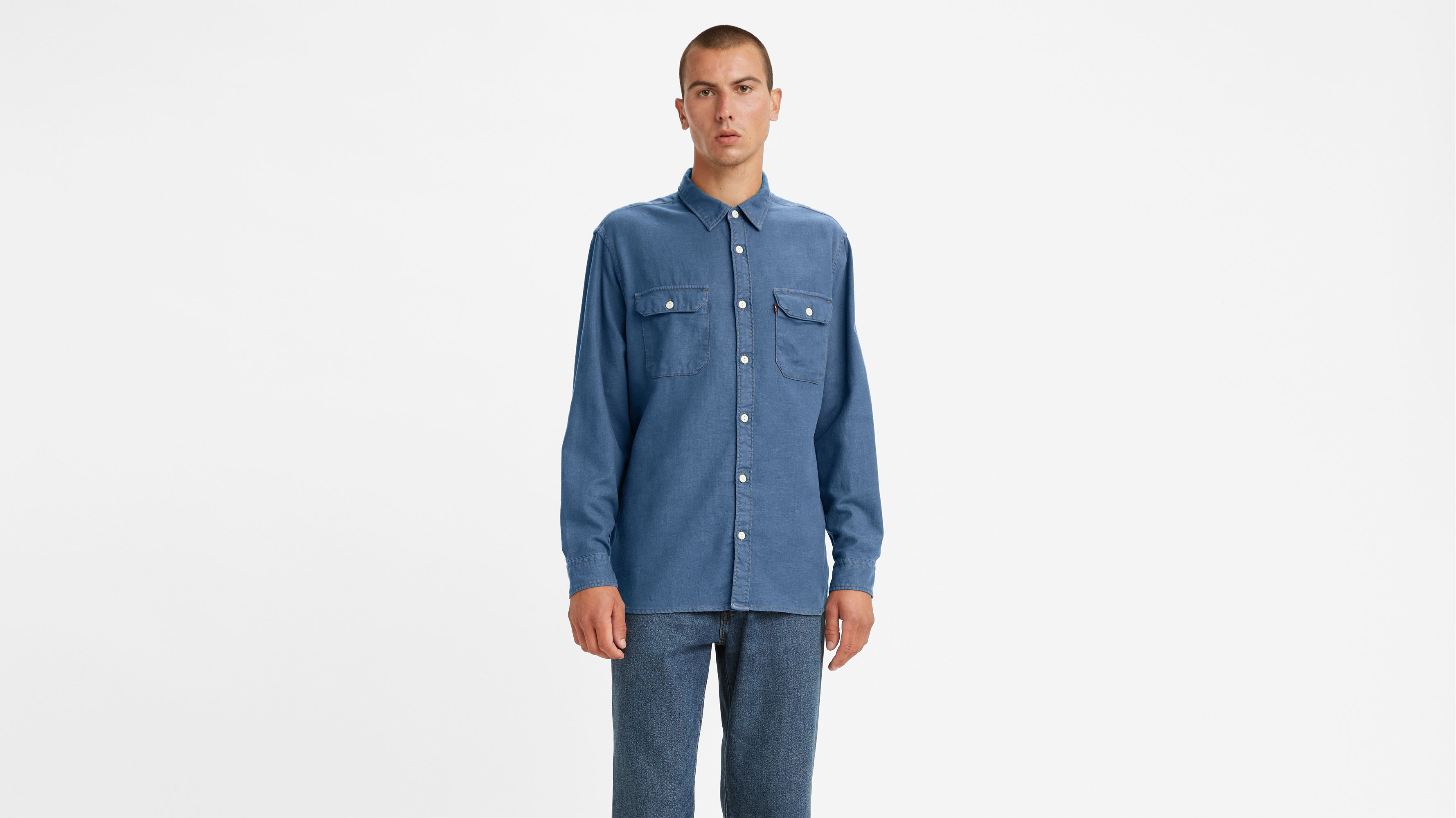 Jackson Worker Overshirt - Medium Wash | Levi's® US