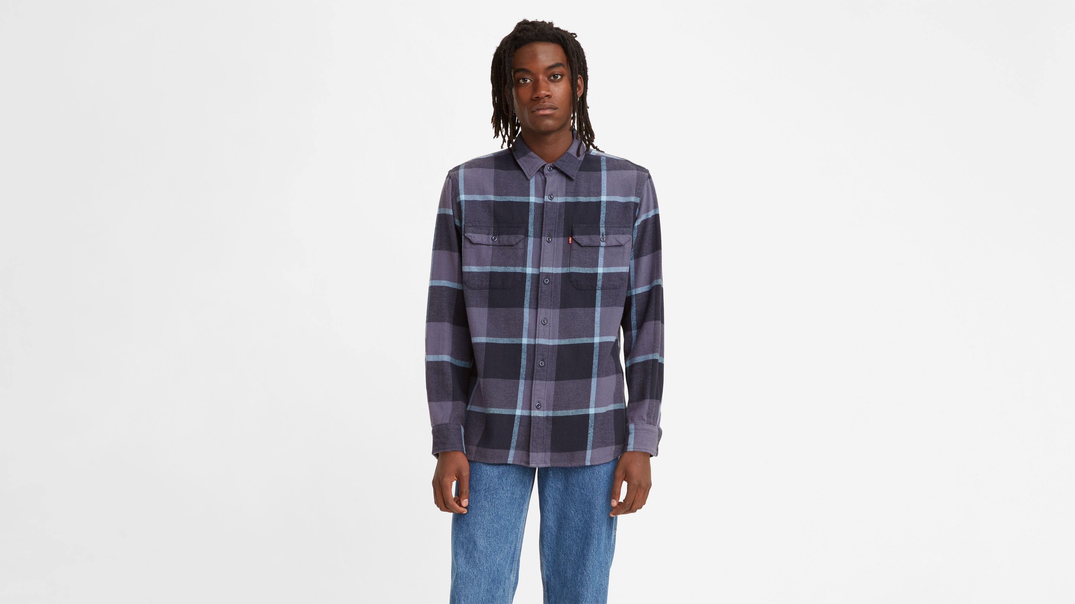 Jackson Worker Flannel Overshirt 1