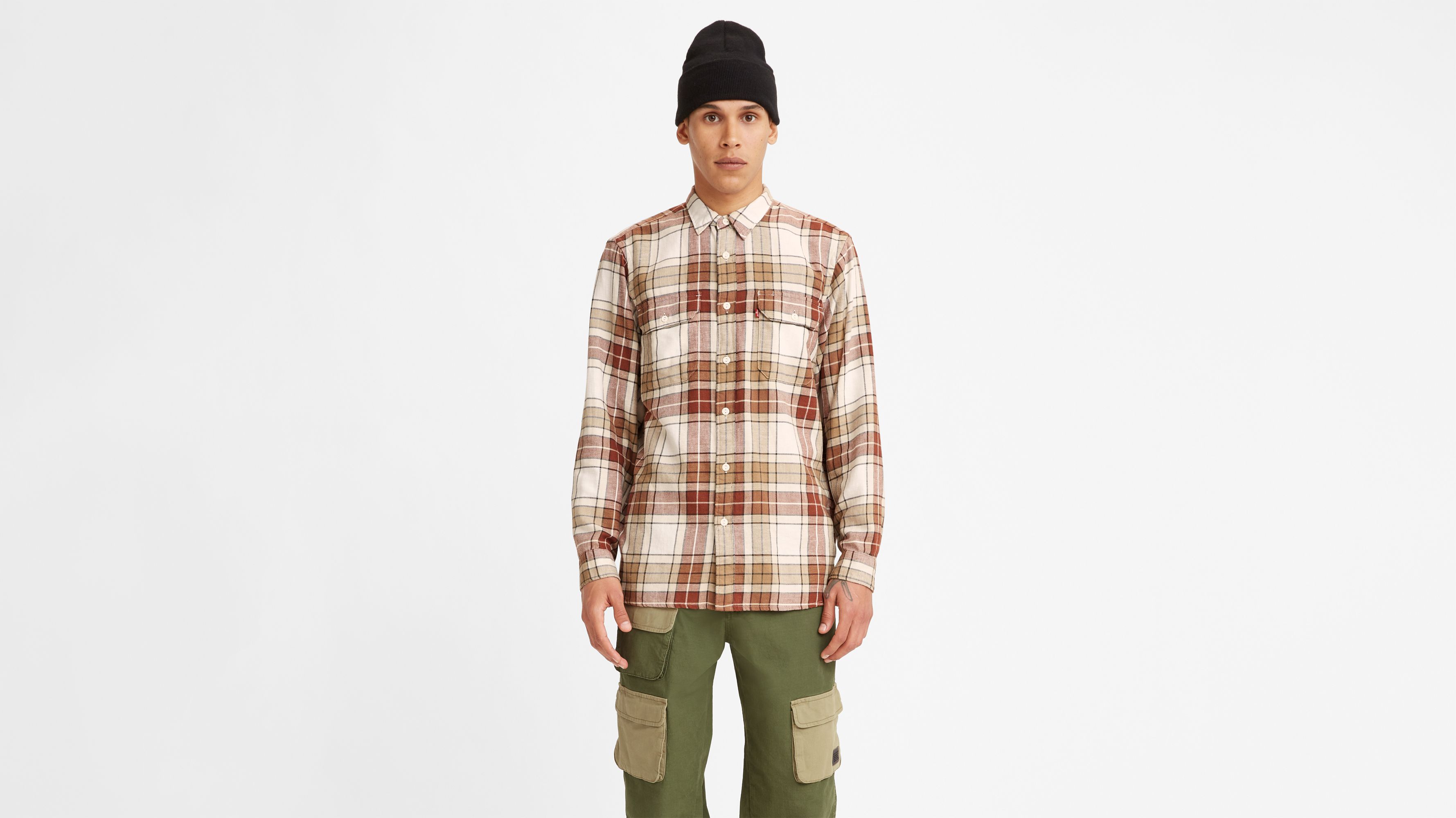 Jackson Worker Overshirt - White | Levi's® US