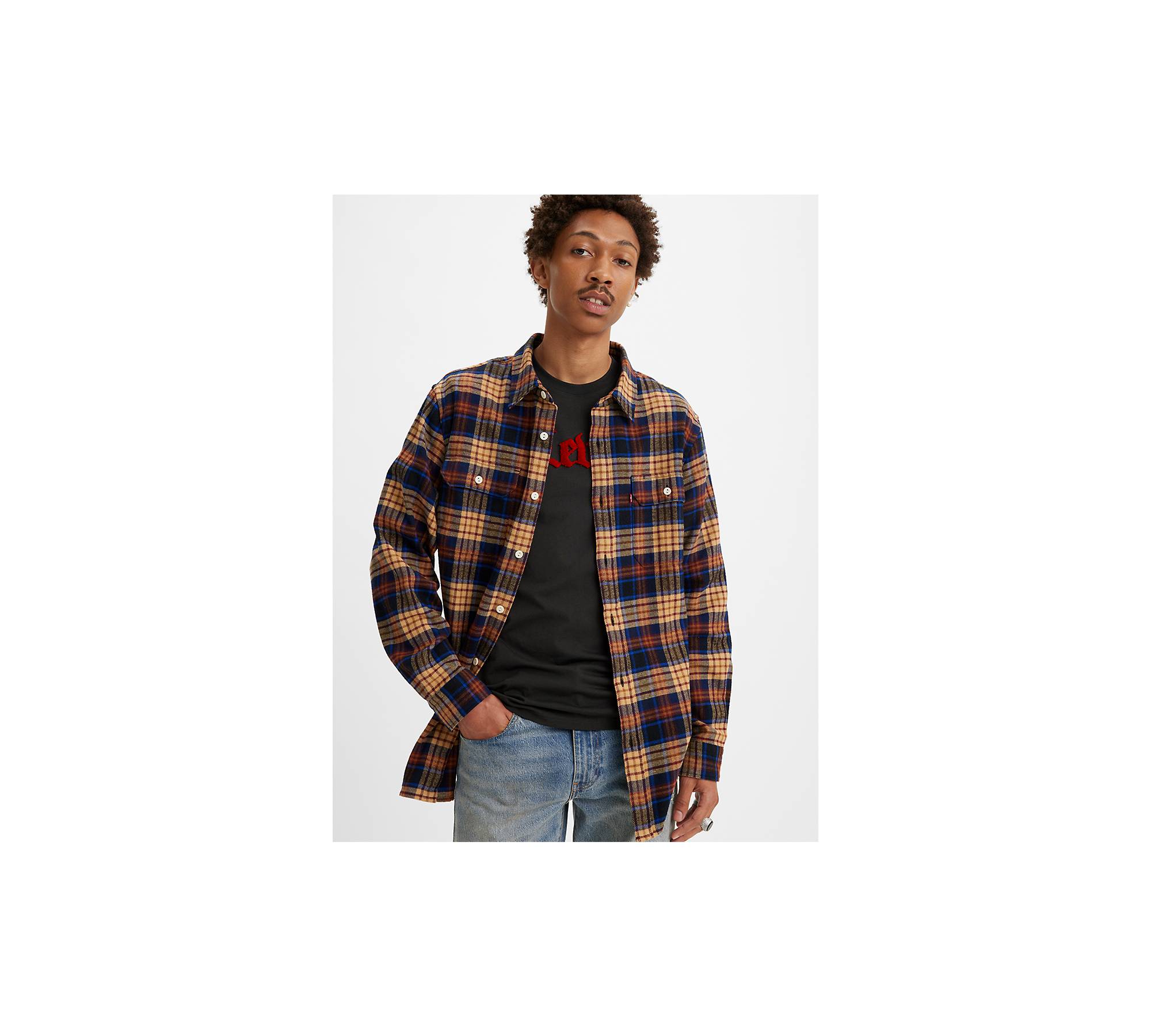 Jackson Worker Overshirt - Multi-color | Levi's® US