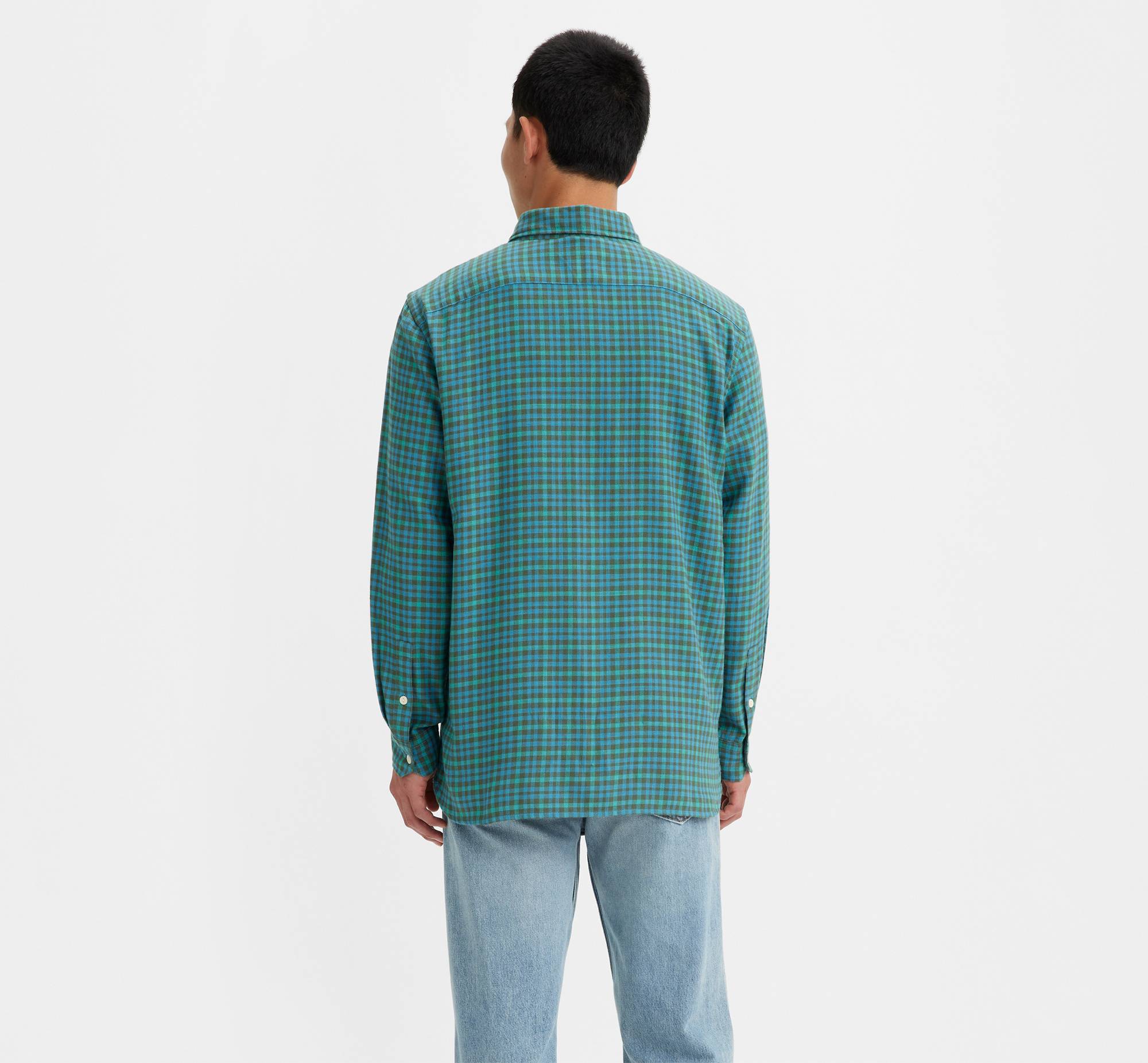 Jackson Worker Overshirt - Green | Levi's® RO