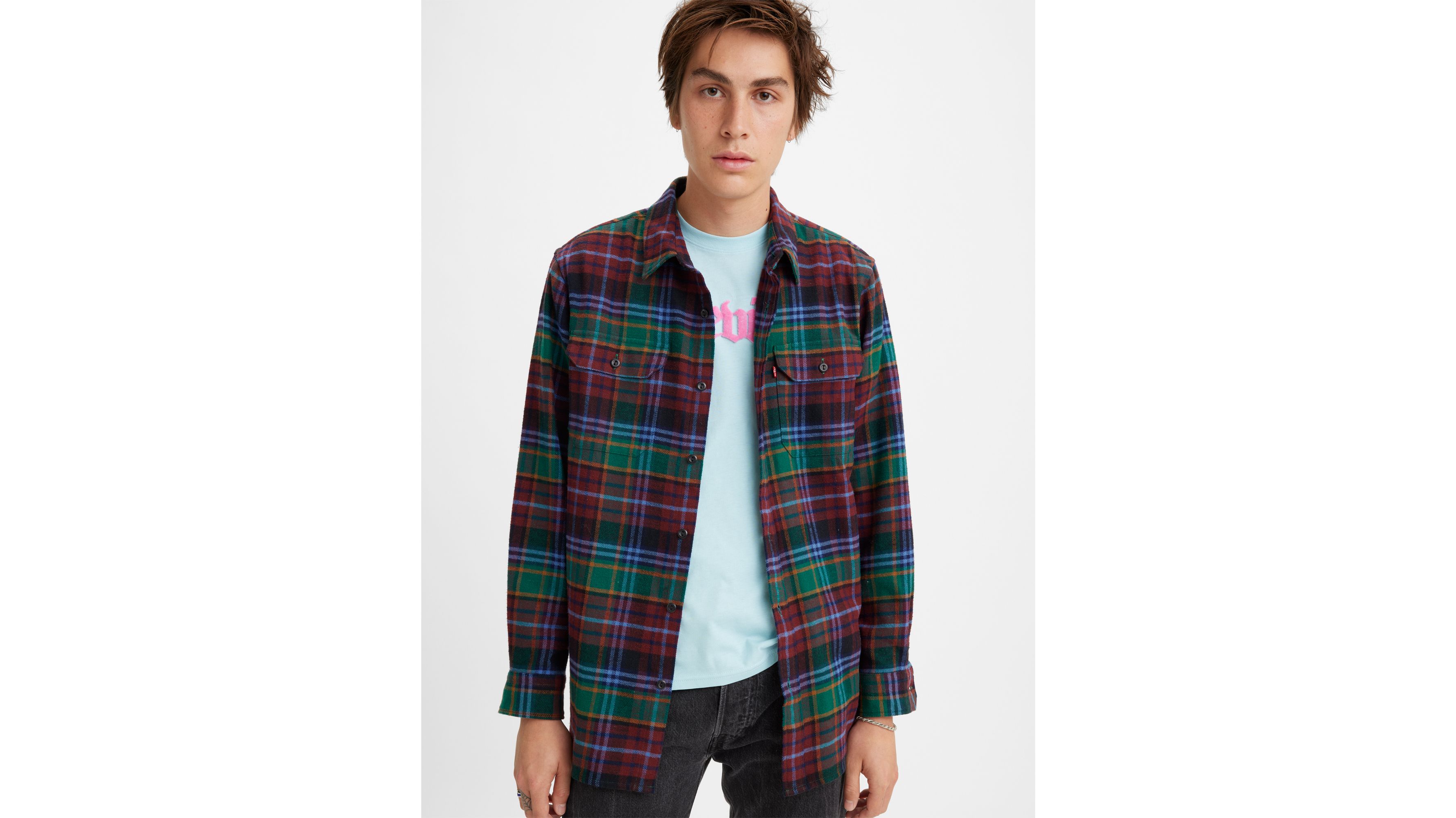 Jackson Worker Overshirt - Multi-color | Levi's® US