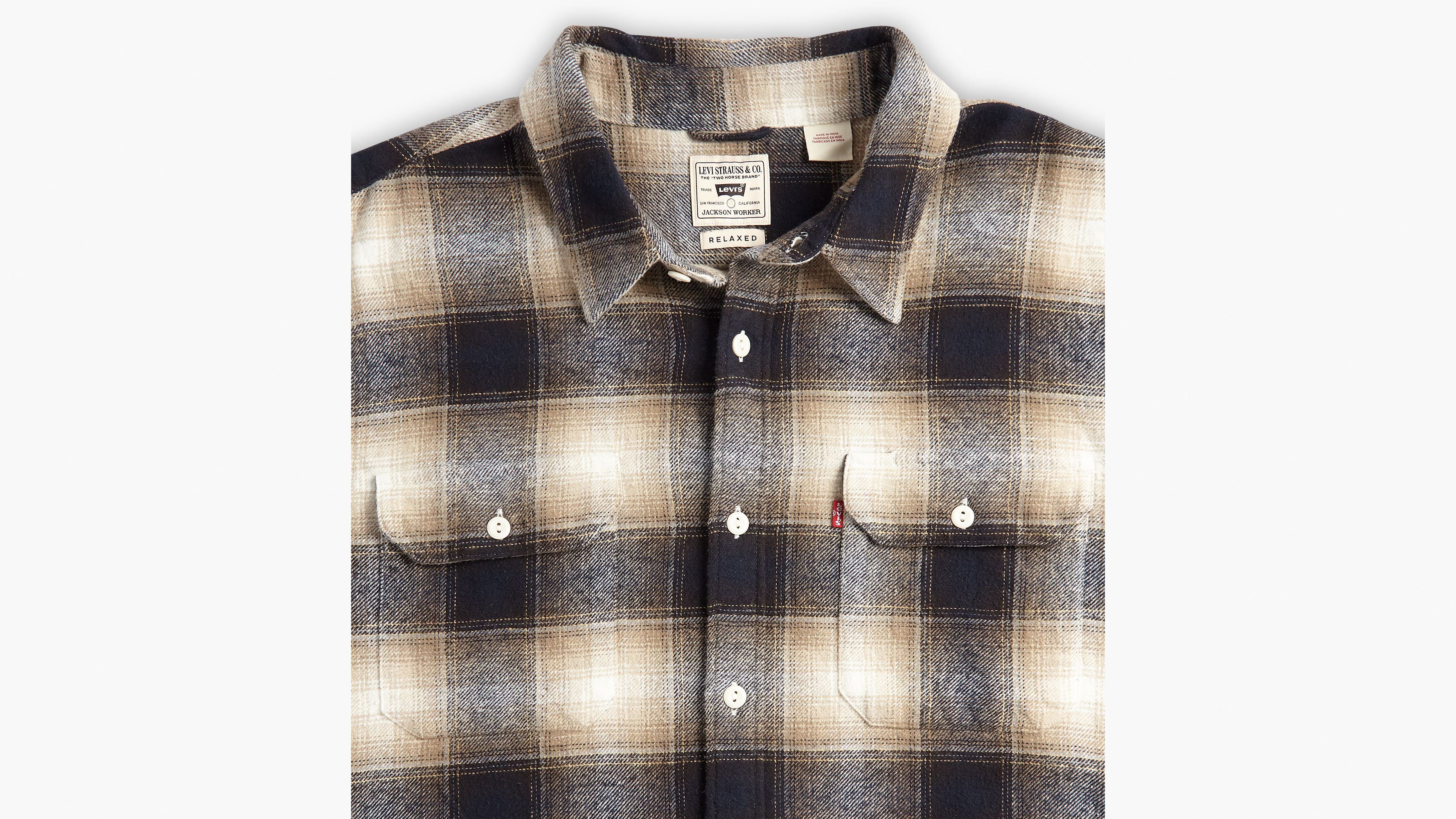 Jackson Worker Flannel Overshirt 7