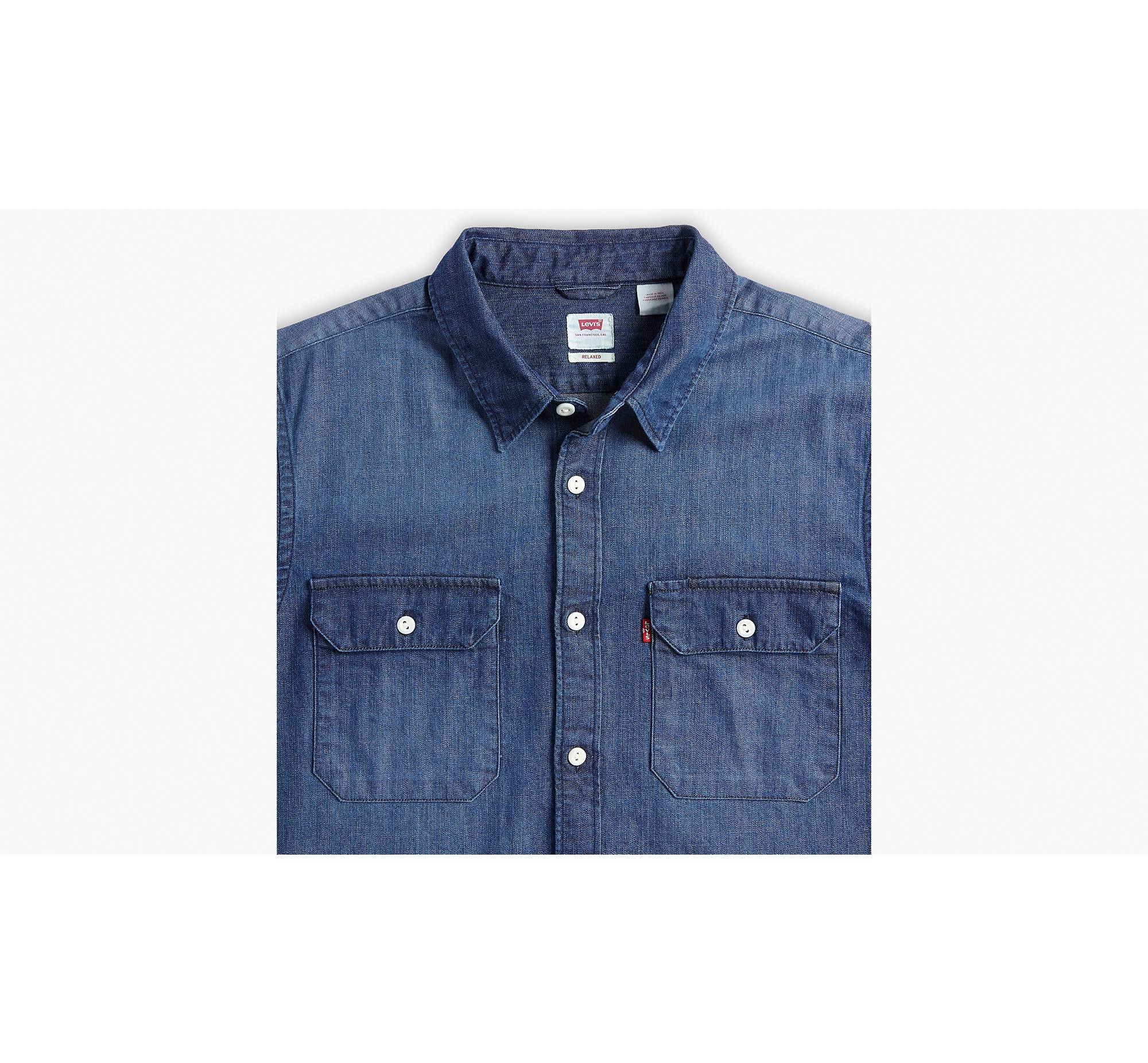 Jackson Worker Shirt   Blue   Levi's® GR
