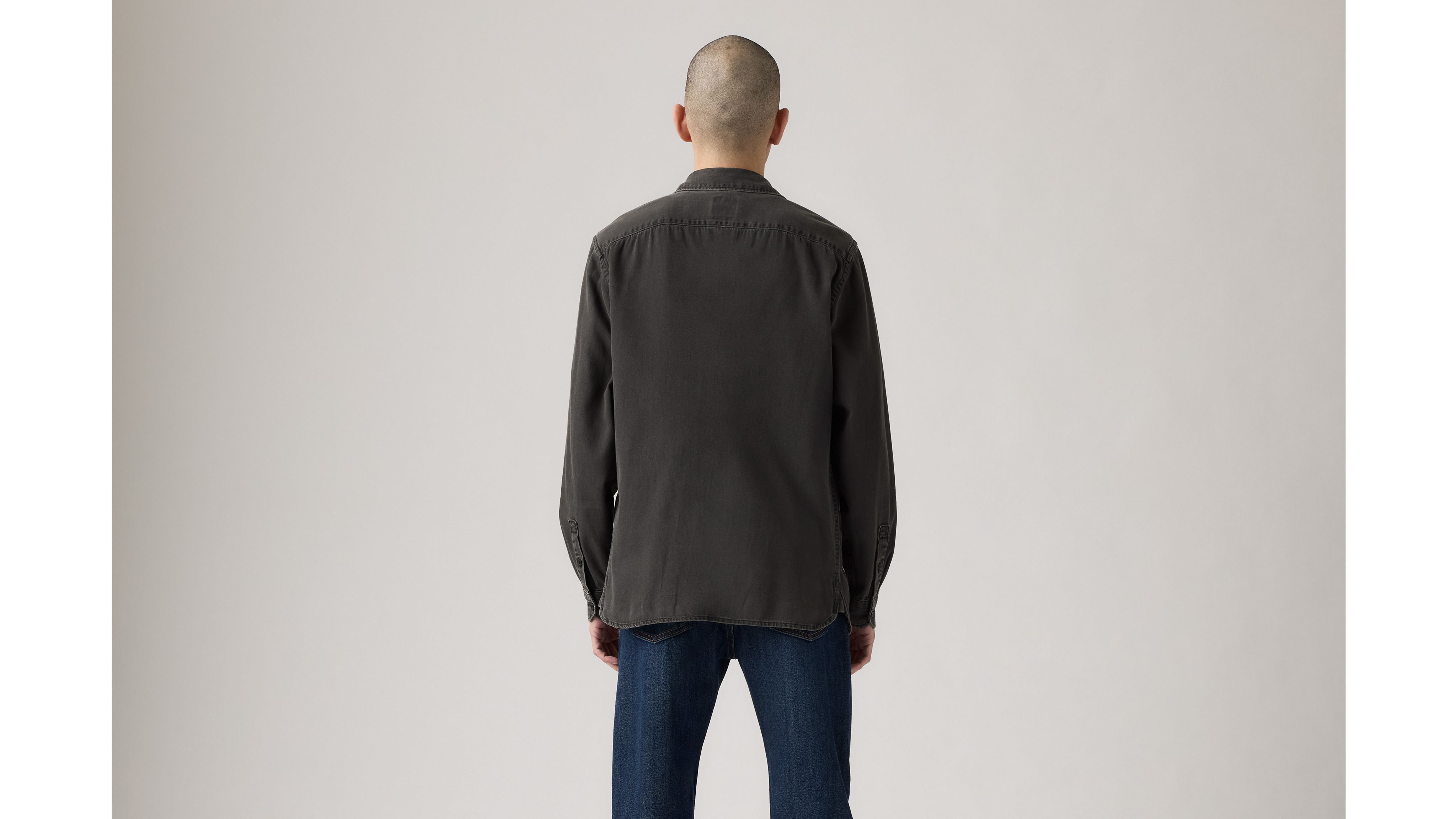 Levi's Jackson Worker Overshirt In Black