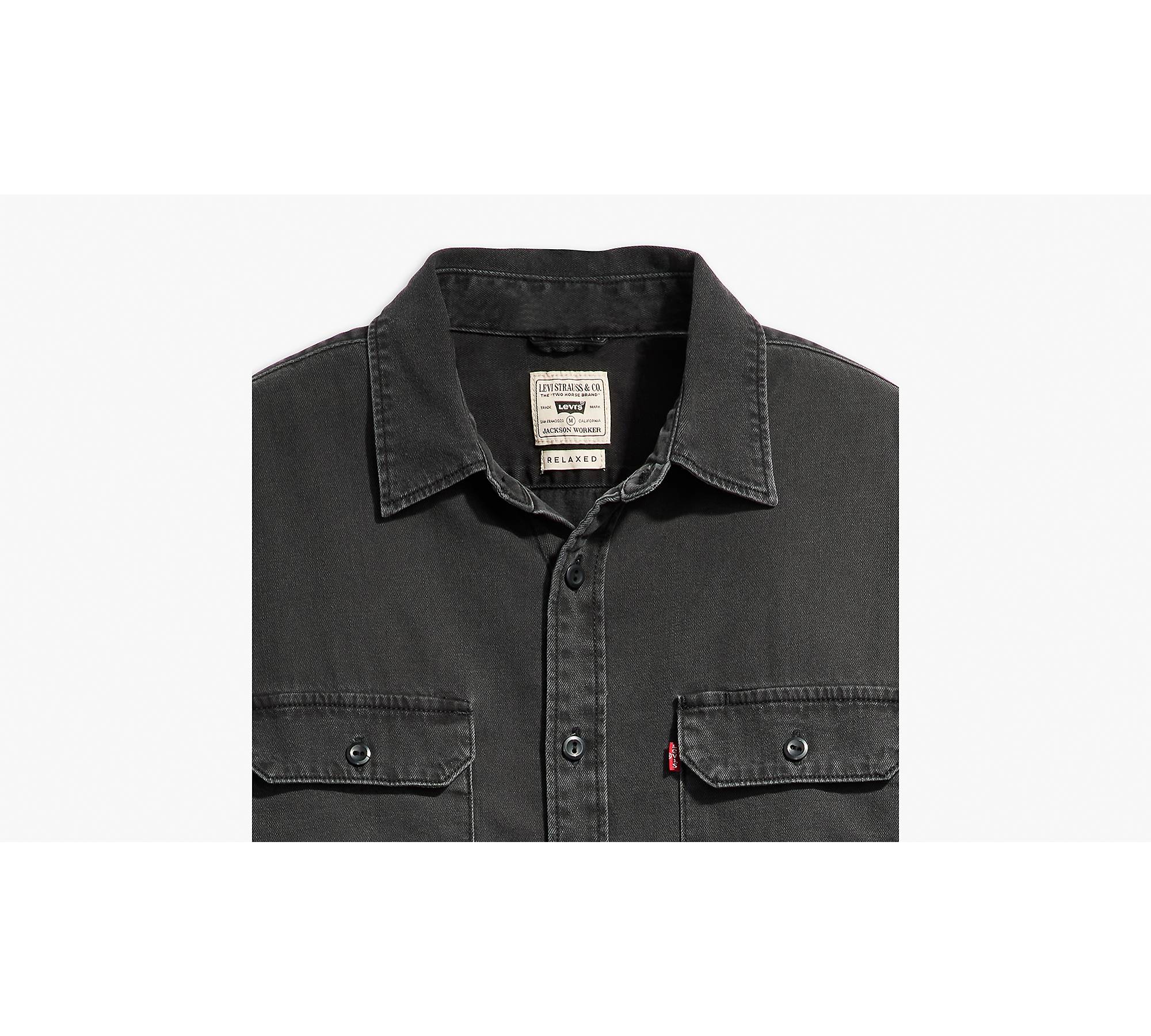 Jackson Worker Overshirt - Black | Levi's® US