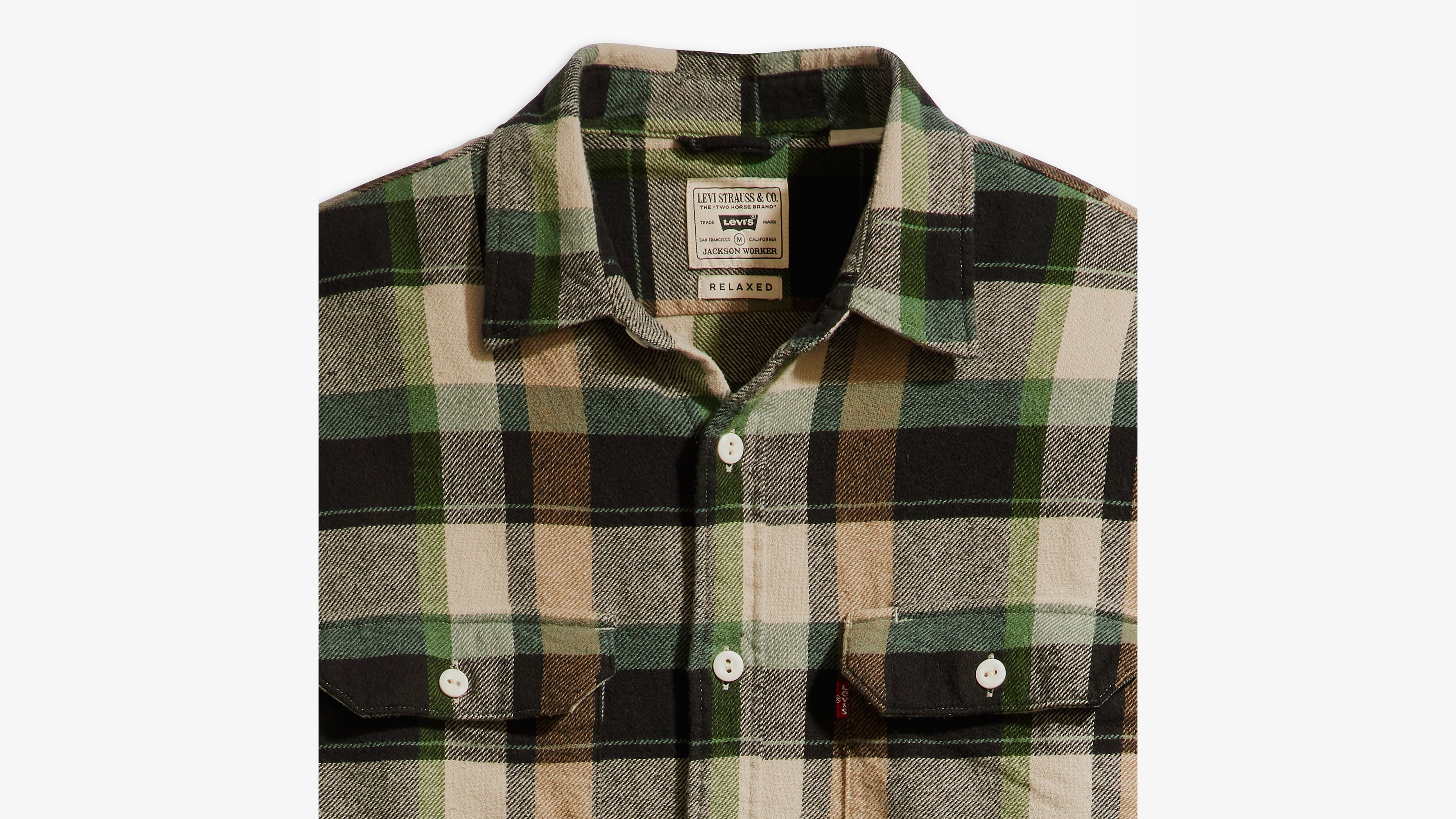 Jackson Worker Flannel Overshirt 6
