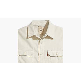 Jackson Worker Corduroy Overshirt - White | Levi's® CA