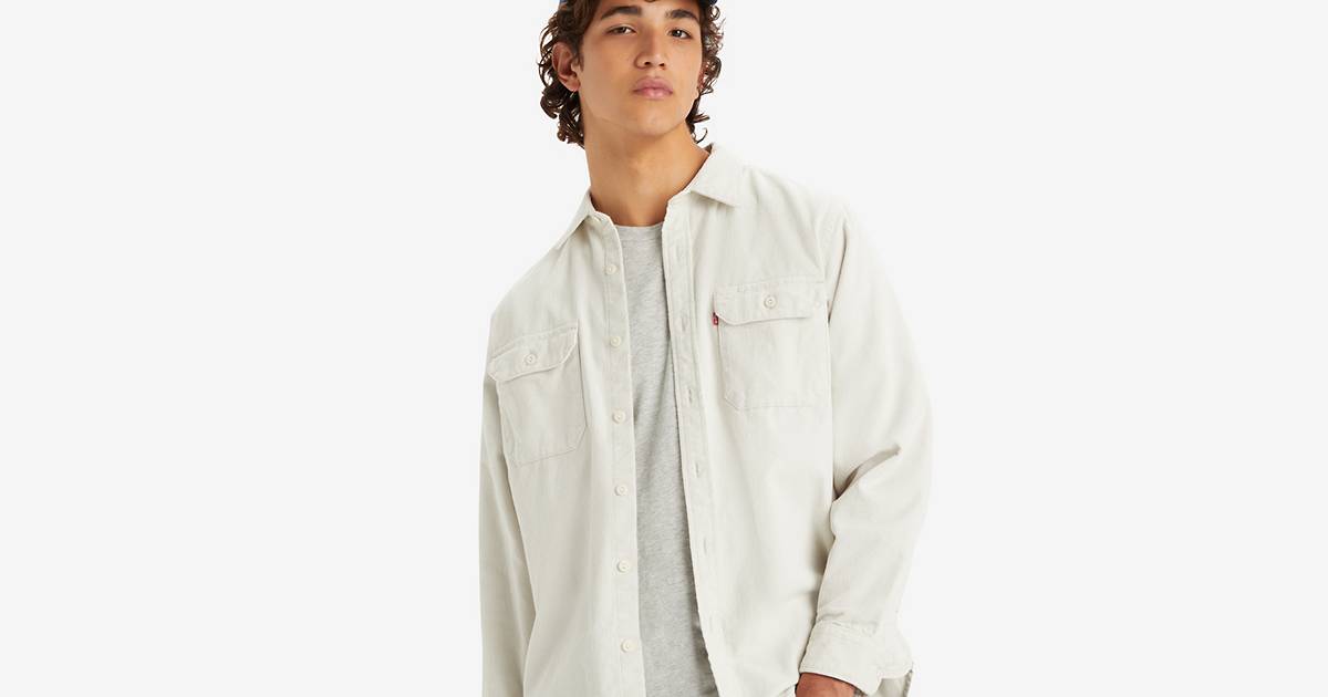 Jackson Worker Overshirt - White | Levi's® NO