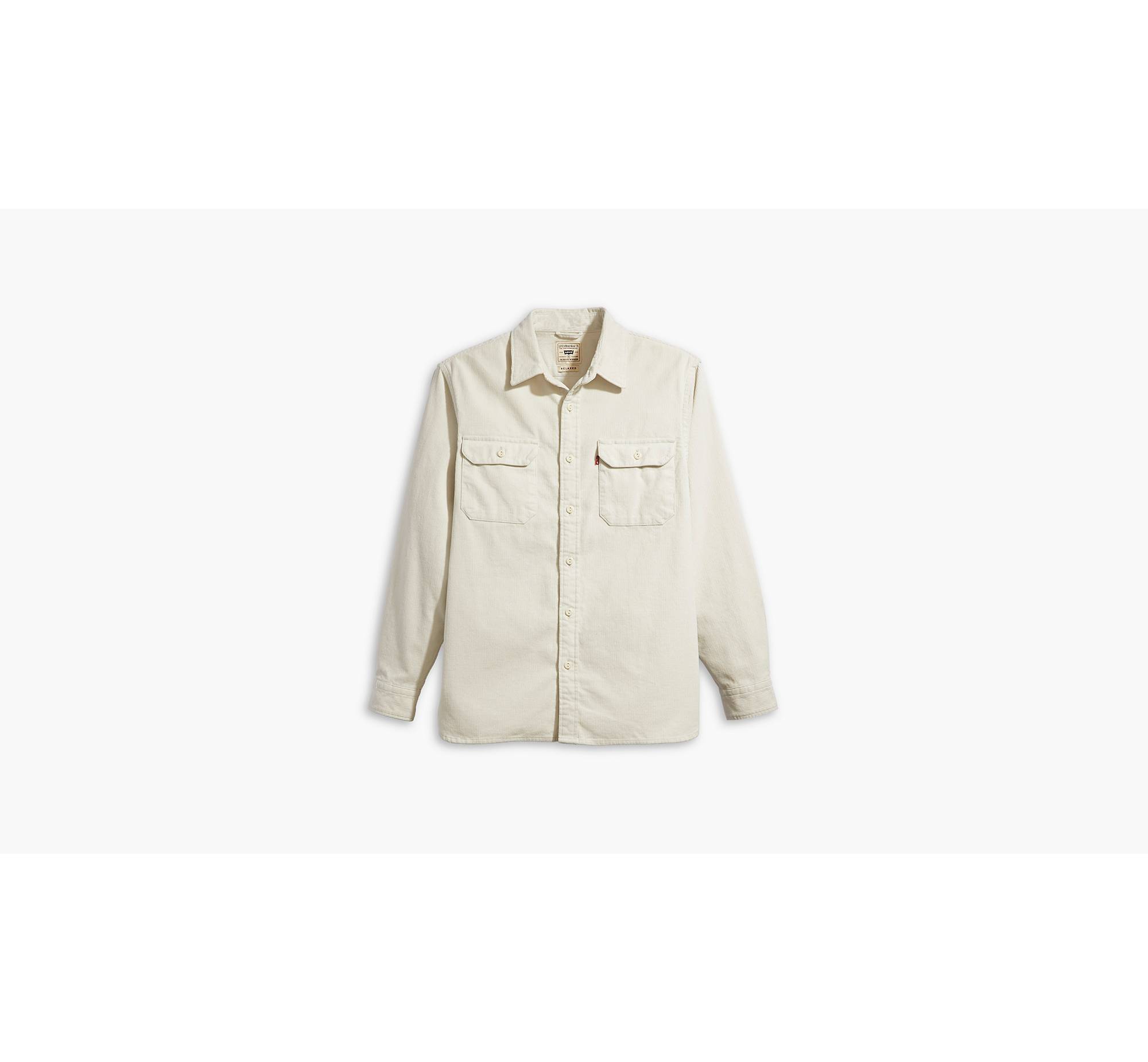 Jackson Worker Overshirt - White | Levi's® GE