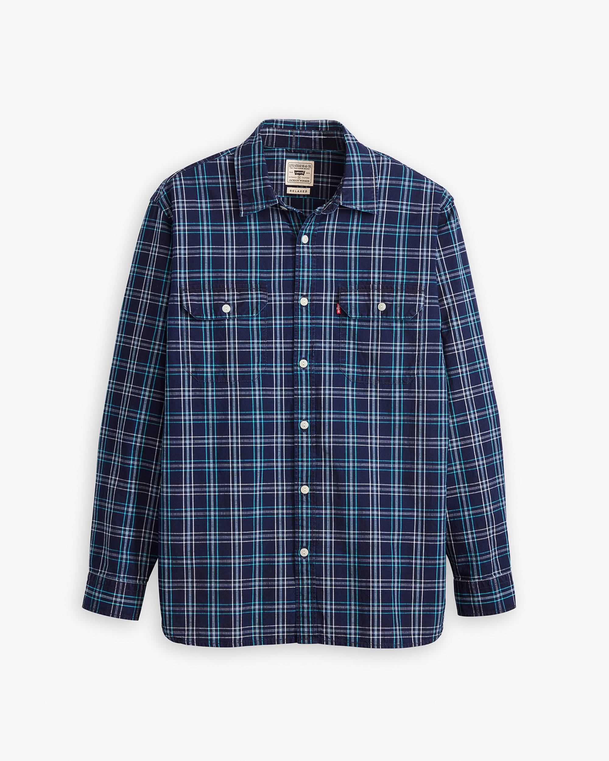 Jackson Worker Overshirt - Blue | Levi's® US Jackson Worker Overshirt - Blue | Levi's® US