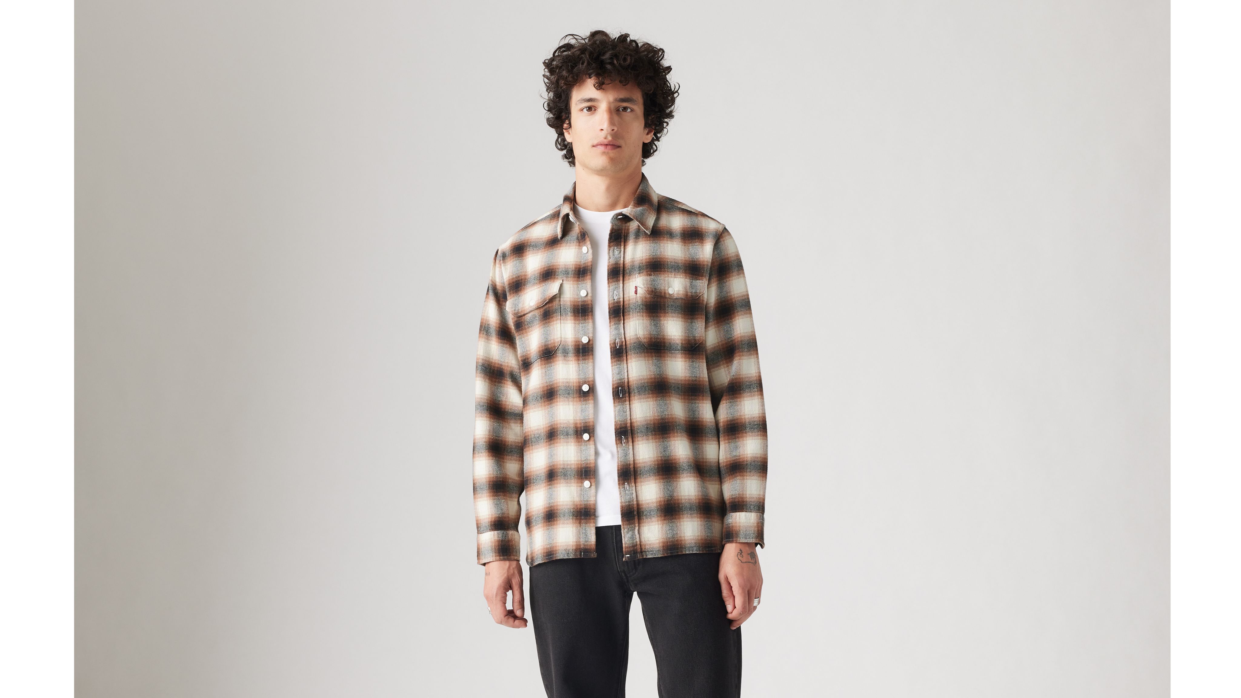 Jackson Worker Overshirt - Brown | Levi's® US