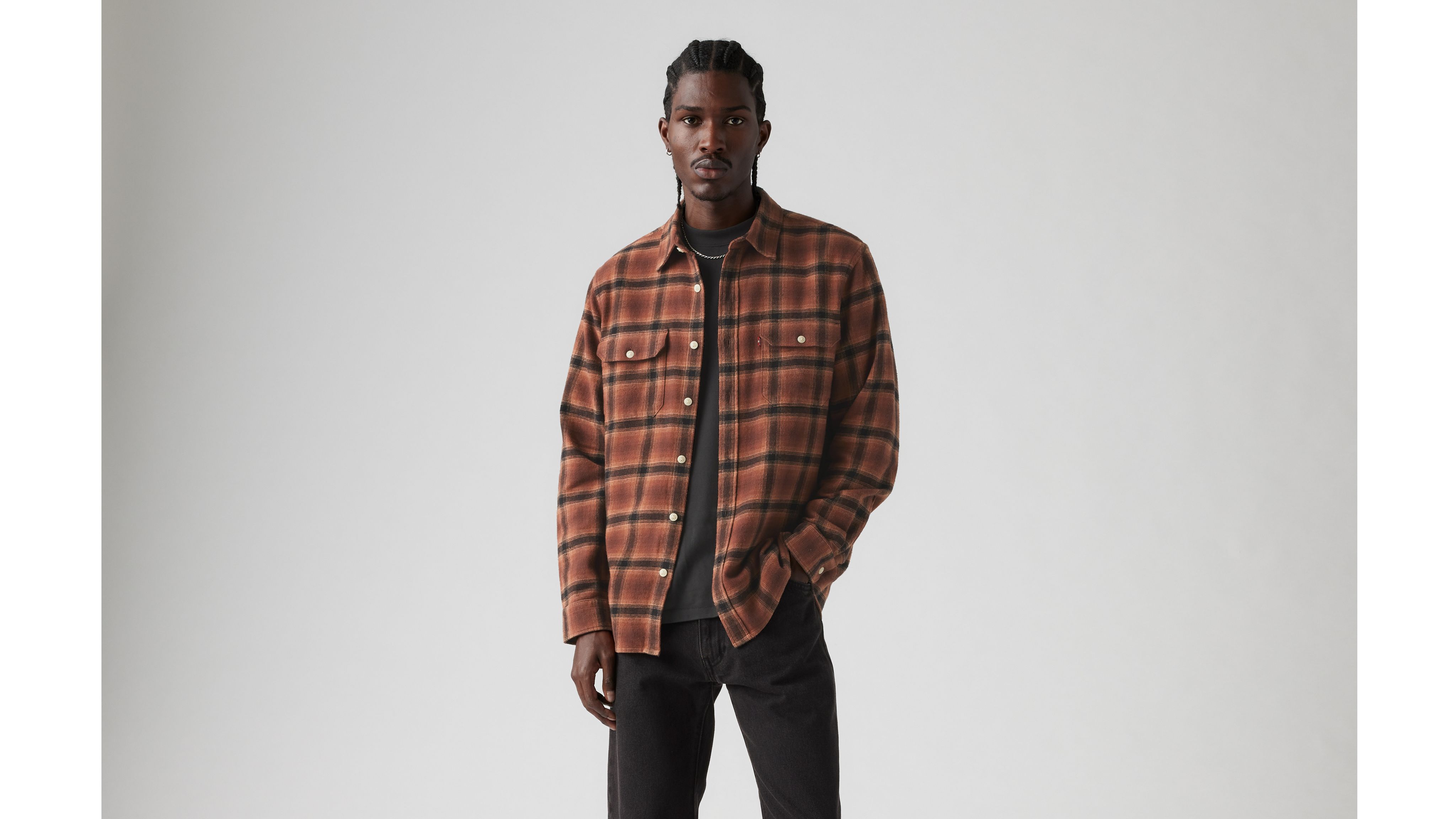 Jackson Worker Overshirt - Brown | Levi's® US