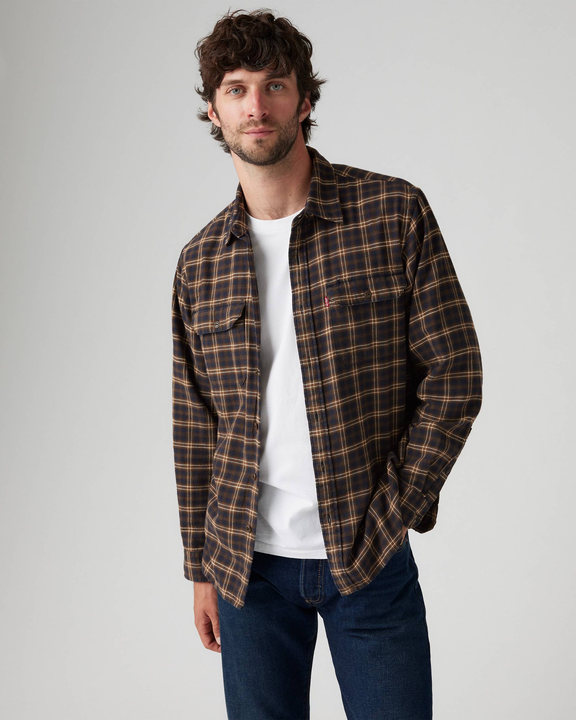 Jackson Worker Overshirt - White | Levi's® US Jackson Worker Overshirt - White | Levi's® US