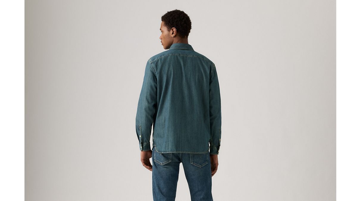 Jackson Relaxed Corduroy Worker — Chopper Dark Wash - Medium Wash
