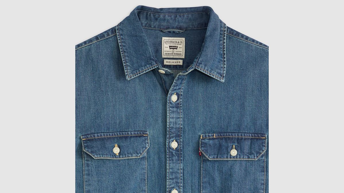 Jackson Relaxed Corduroy Worker — Chopper Dark Wash - Medium Wash
