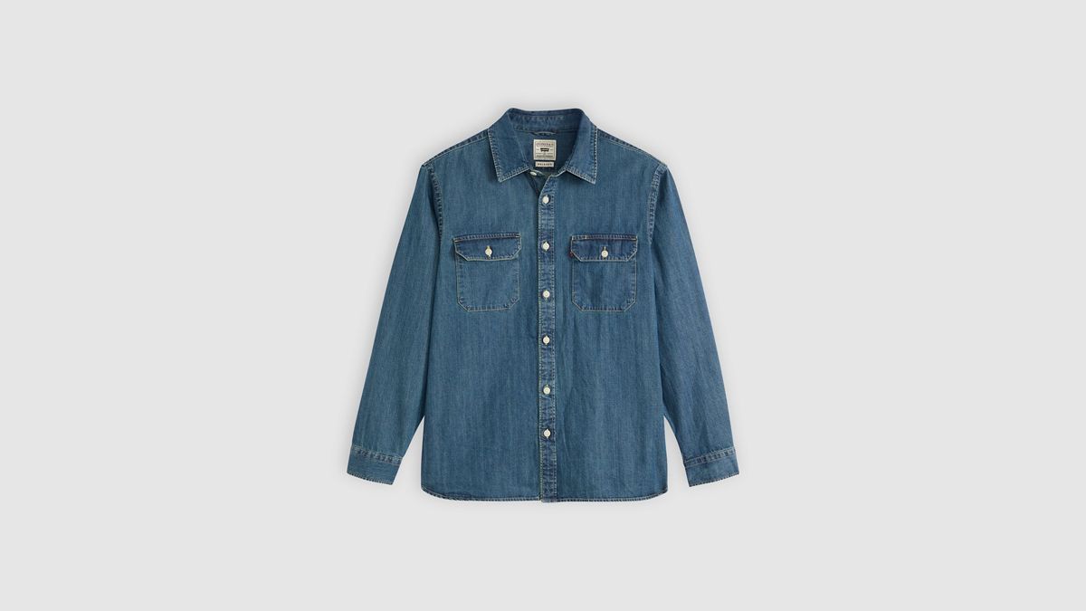 Jackson Relaxed Corduroy Worker — Chopper Dark Wash - Medium Wash