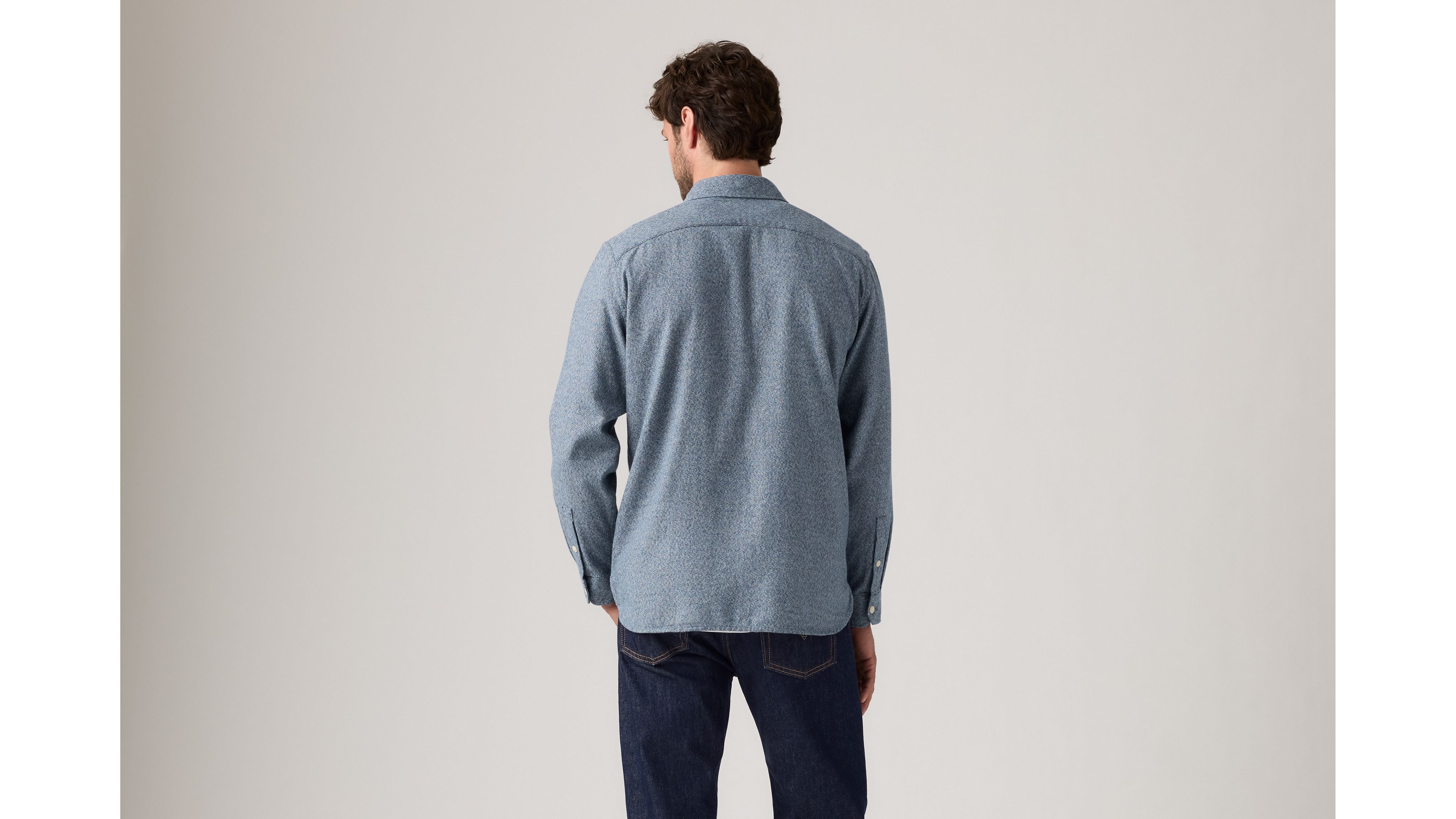 Levi's Jackson Worker Overshirt In Blue