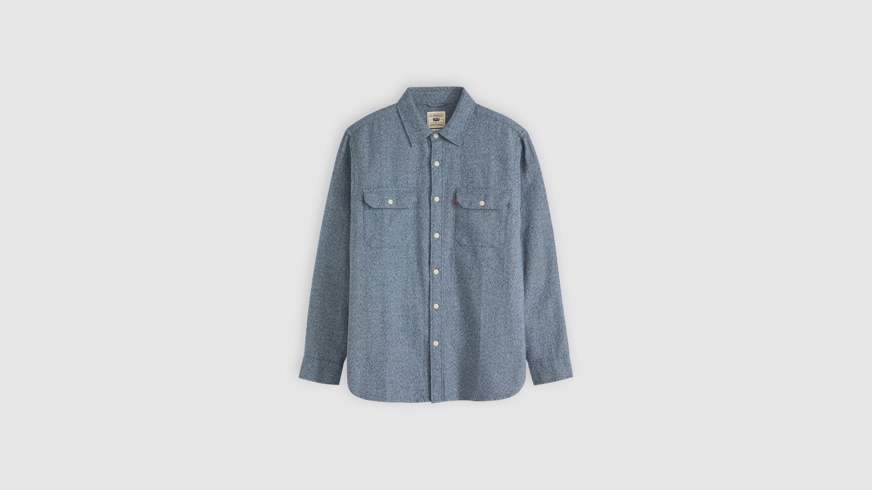 Levi's Jackson Worker Overshirt In Blue