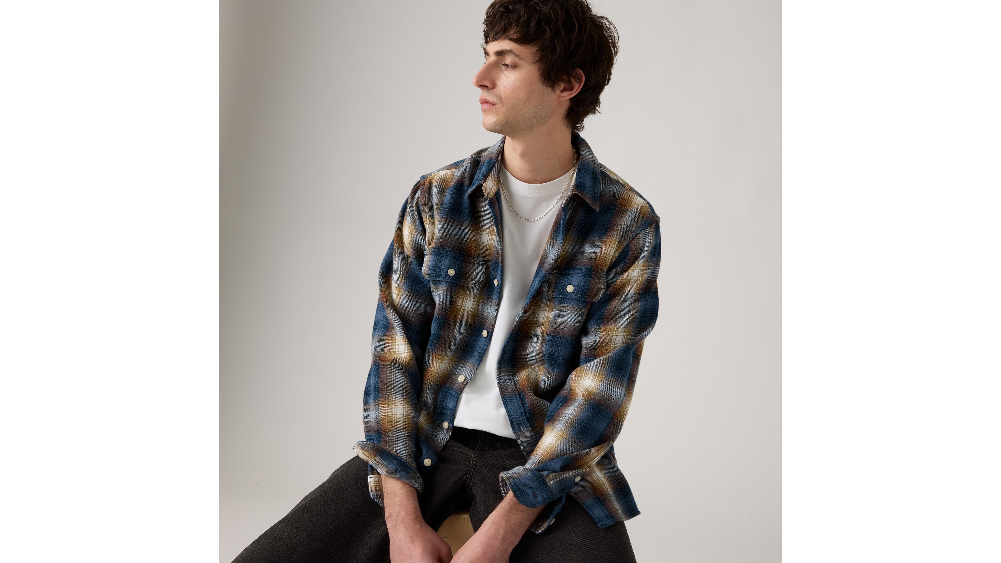 Jackson Worker Flannel Overshirt
