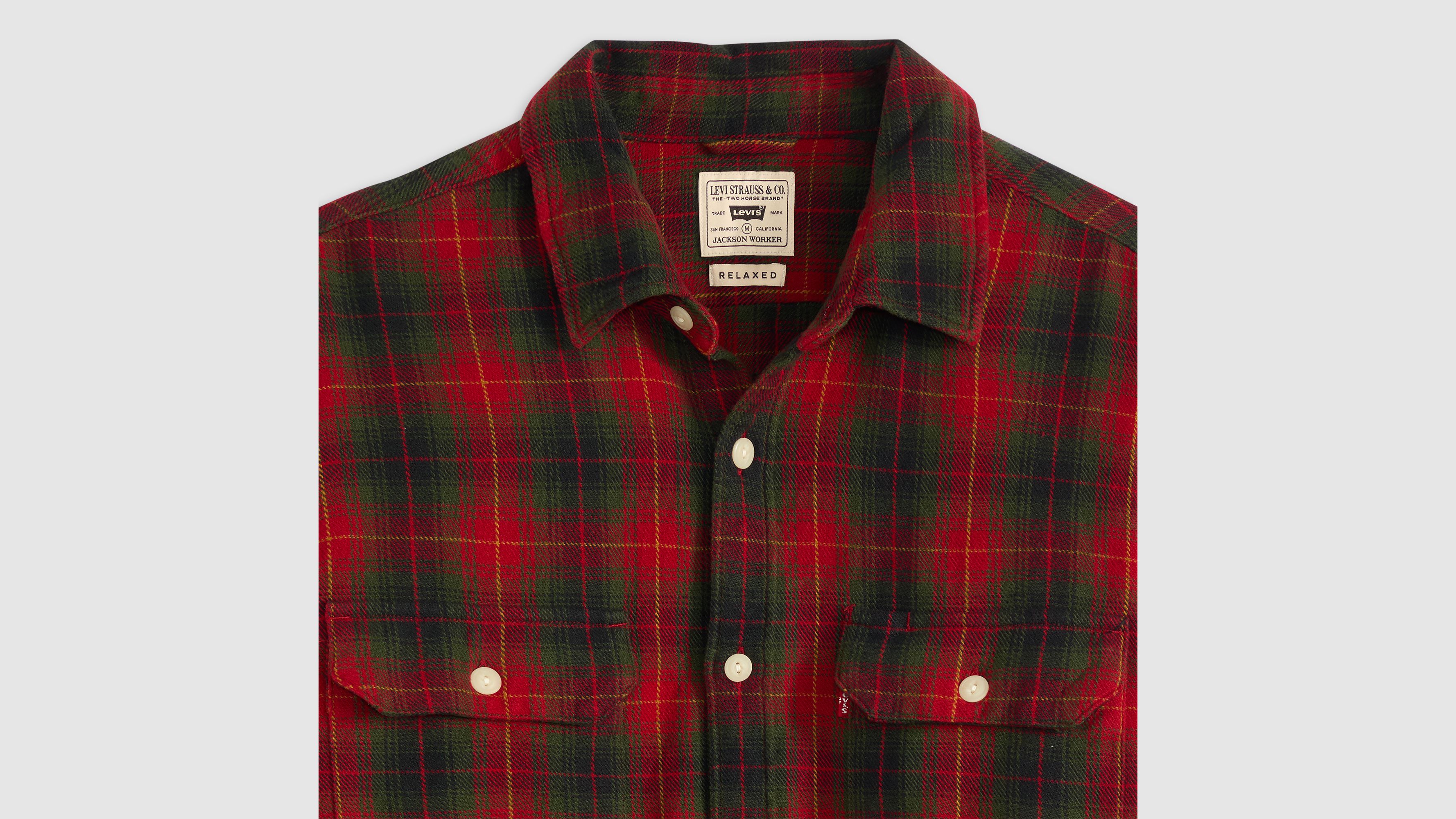 Jackson Worker Flannel Overshirt 6