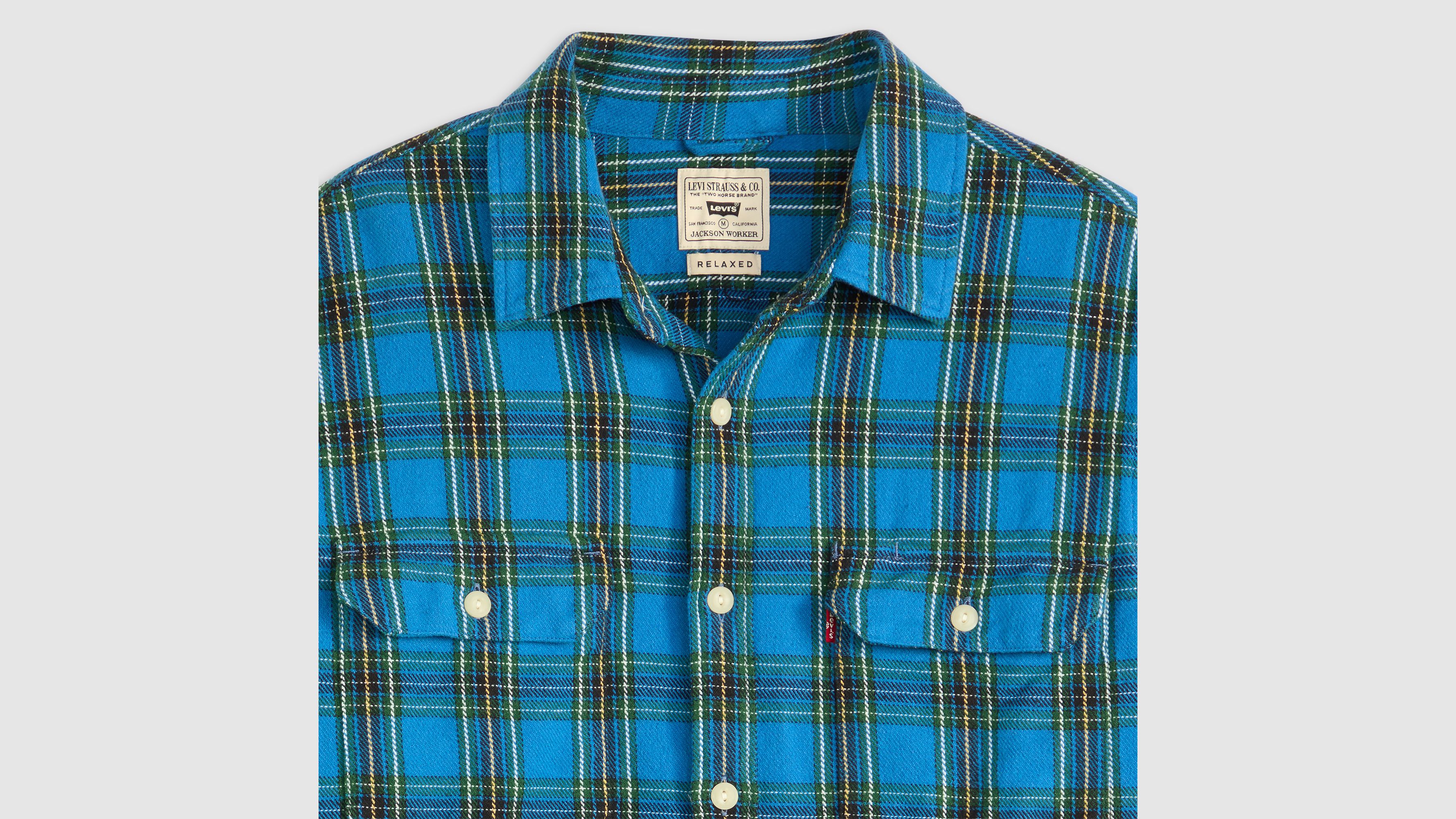Jackson Worker Flannel Overshirt