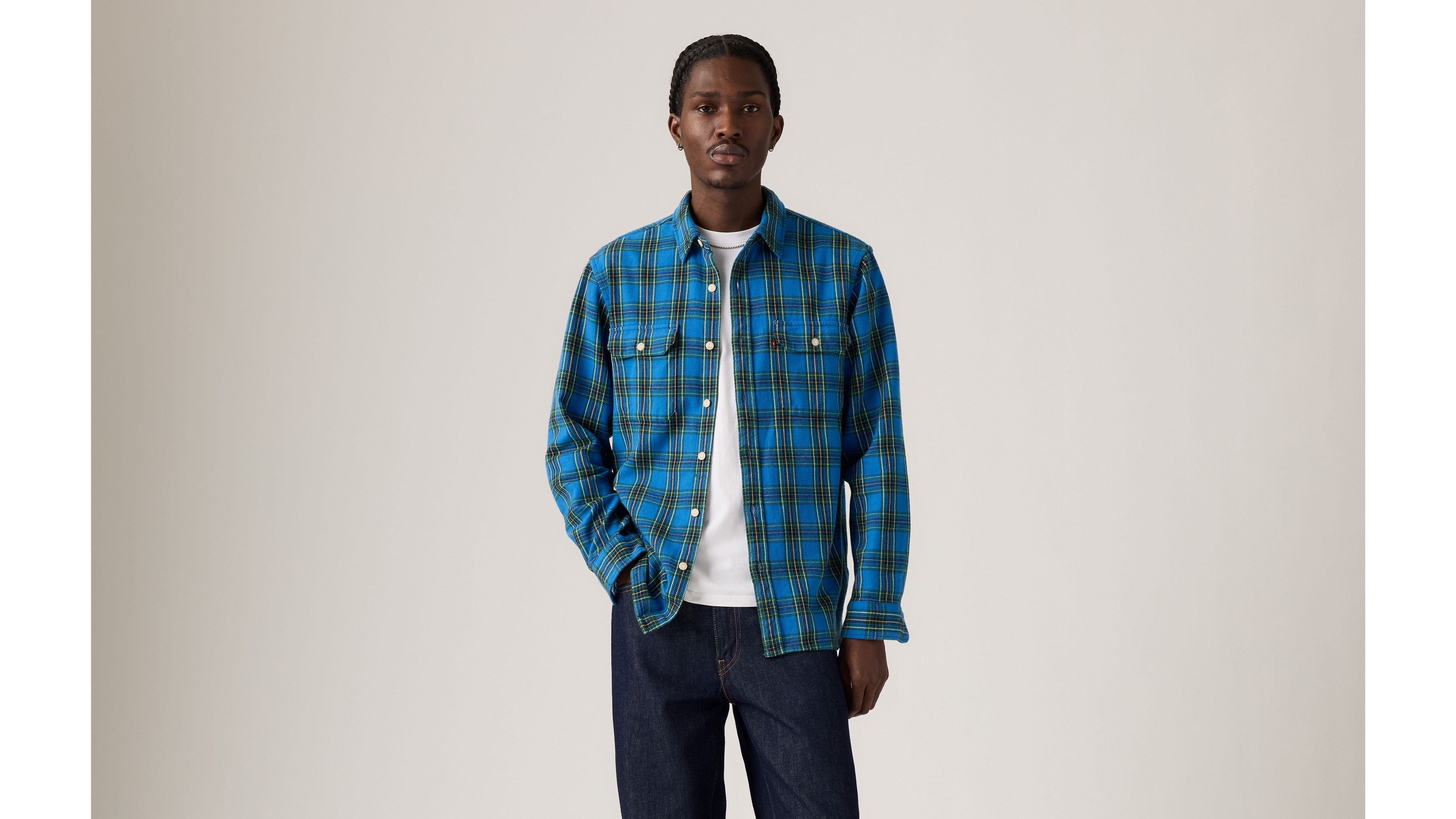 Jackson Worker Flannel Overshirt