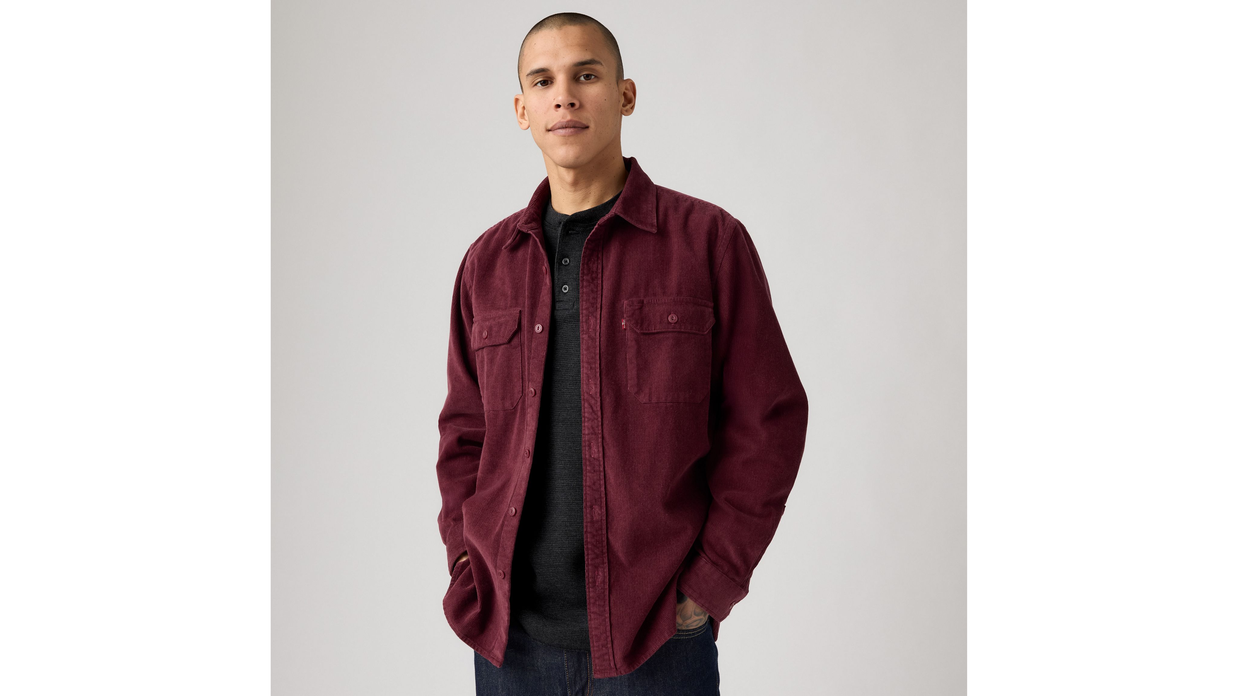 Jackson Worker Corduroy Overshirt 1