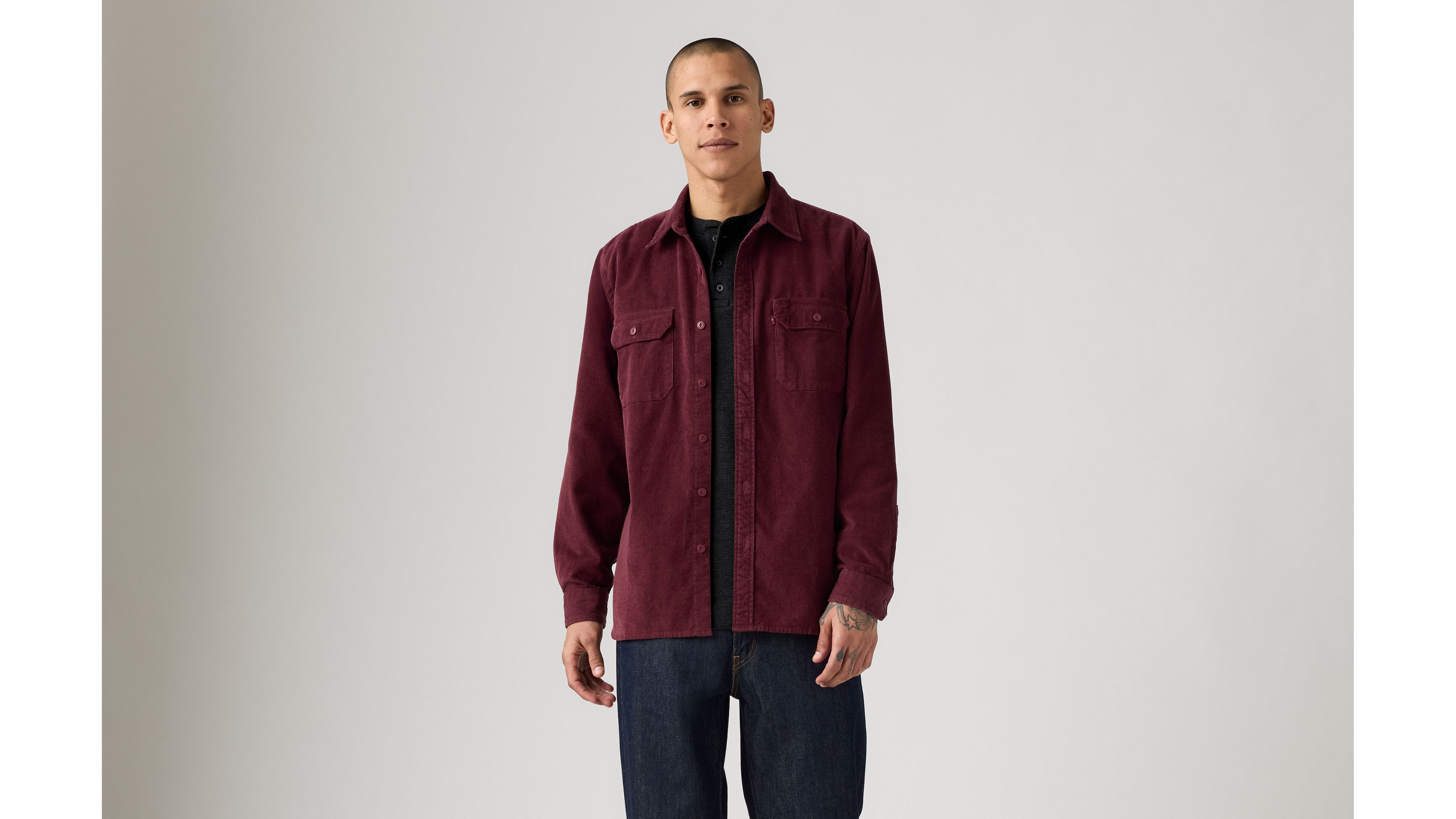 Giacca-camicia da lavoro Jackson in velluto a coste 5