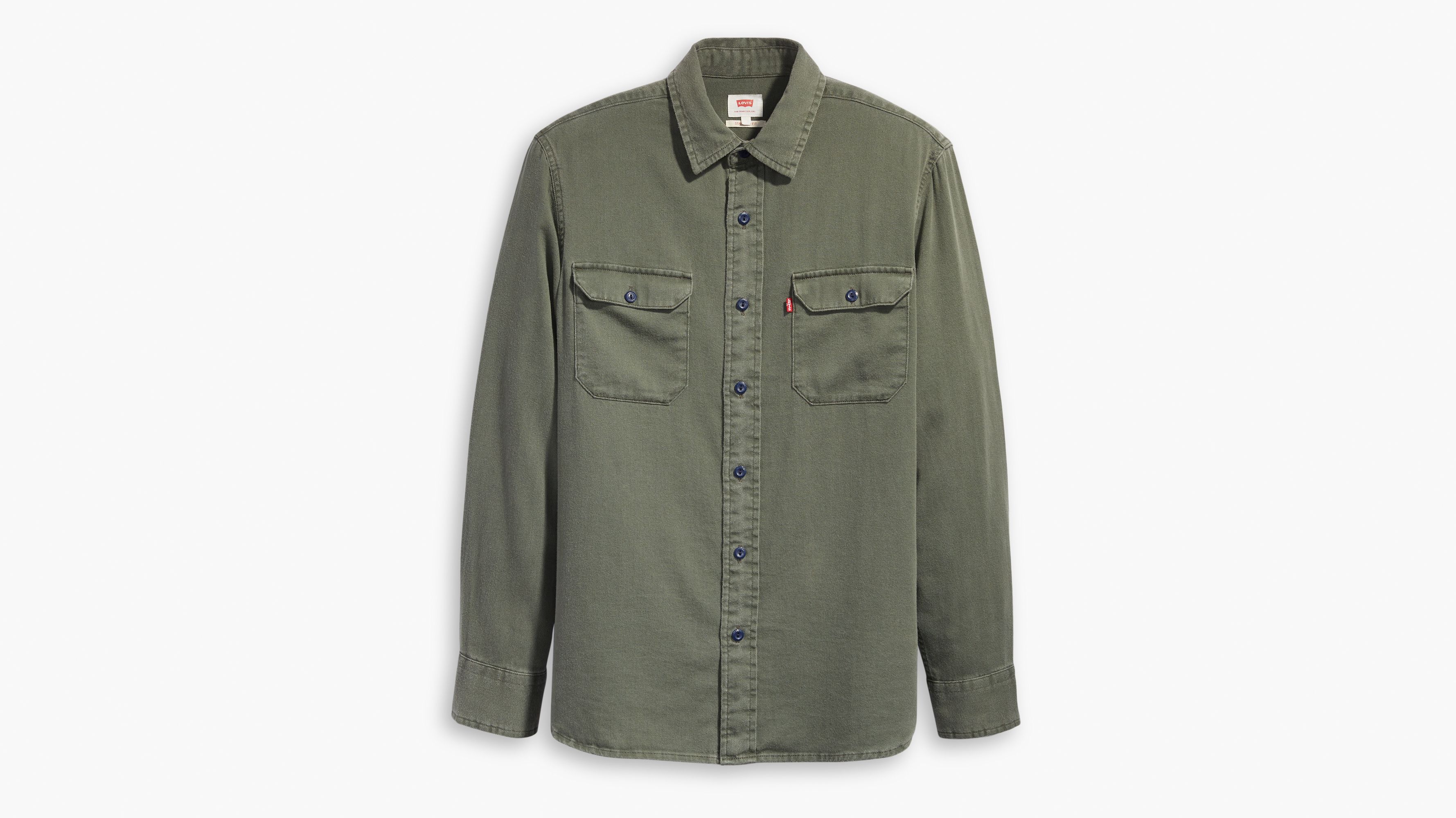 levis green shirt