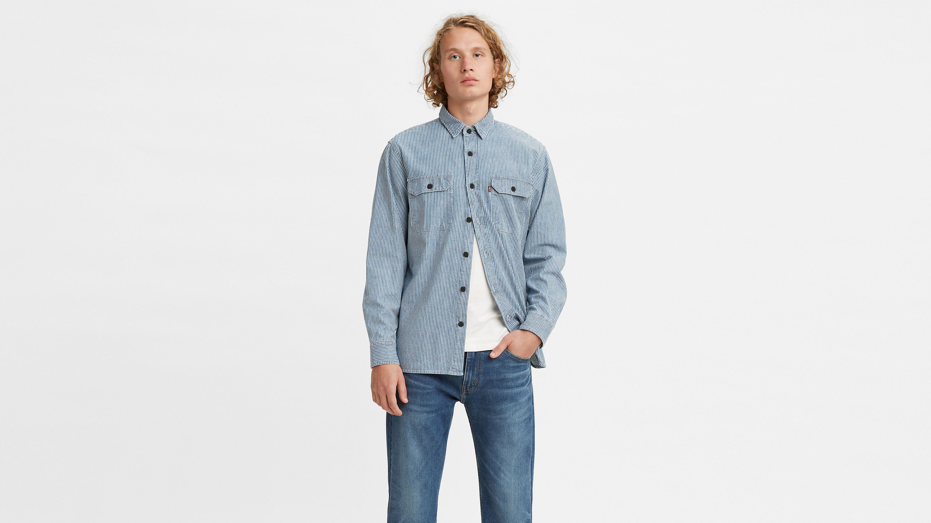 Classic Worker Overshirt - Dark Wash | Levi's® US