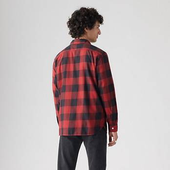 Classic Worker Overshirt - Red | Levi's® US Classic Worker Overshirt - Red | Levi's® US