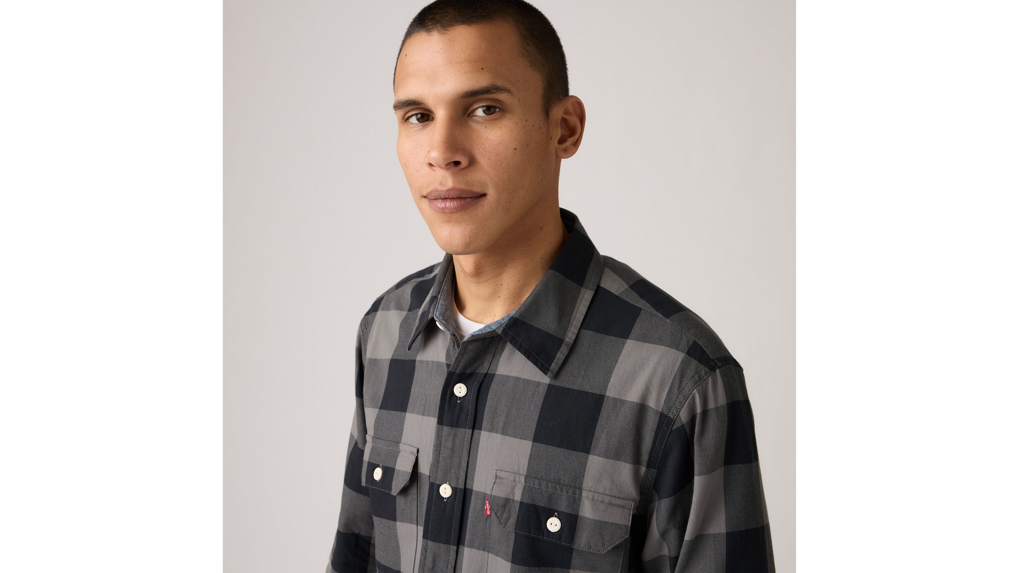 Levi's Jackson Worker Overshirt In Pattern