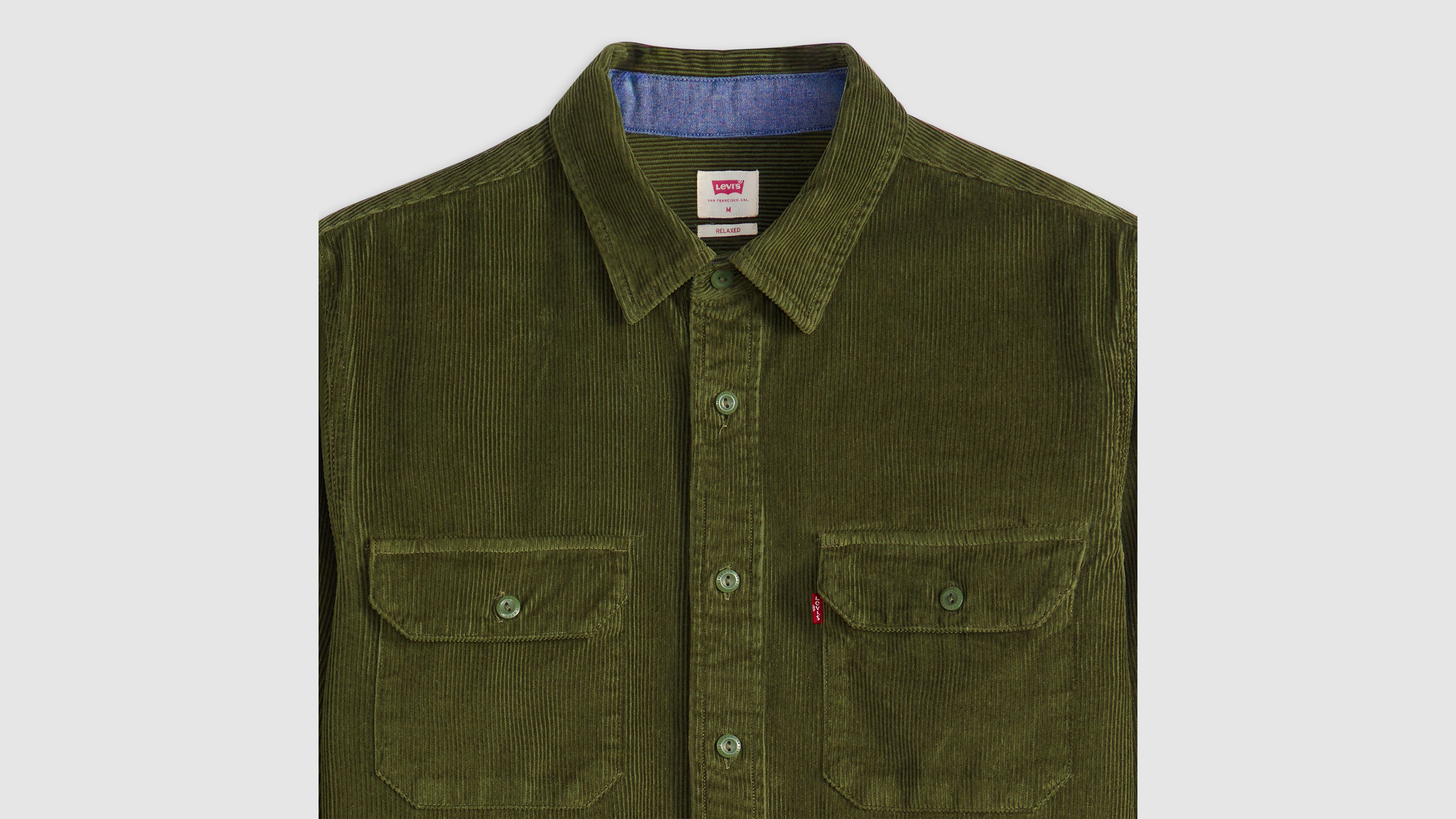 Classic Worker Shirt - Green | Levi's® AT