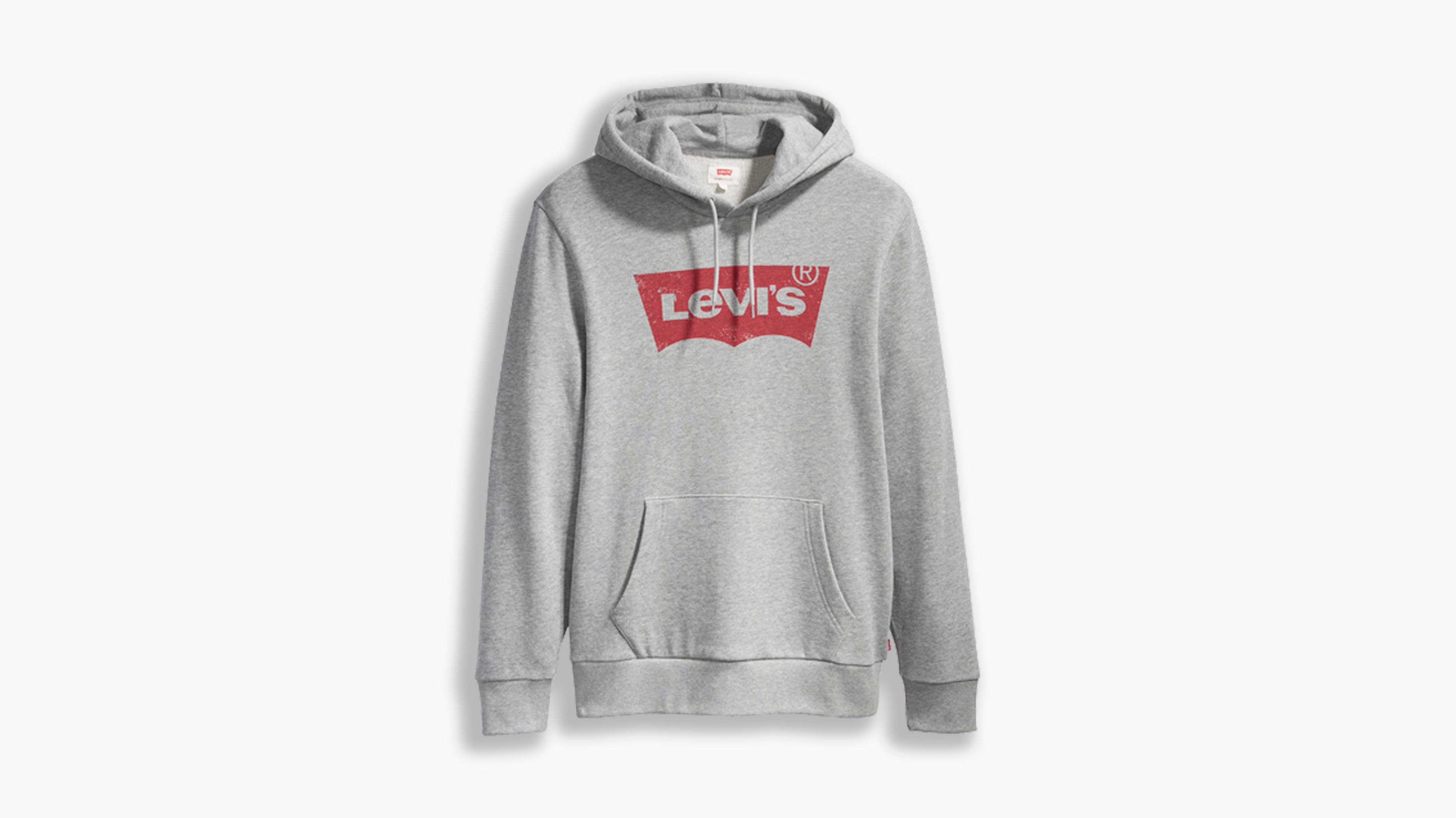 Levis hoodie grey discount