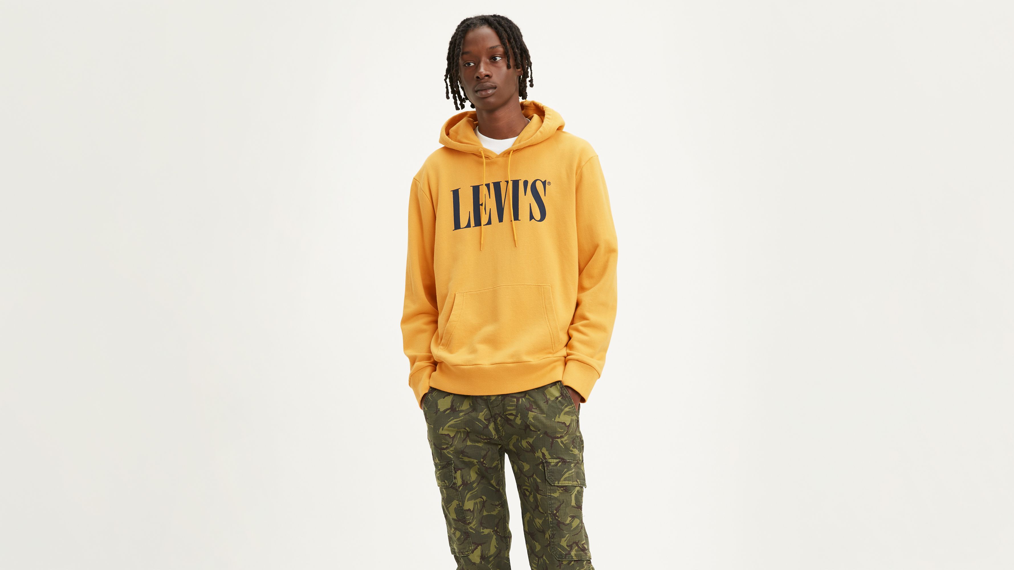 Graphic Pullover Hoodie - Orange | Levi's® US