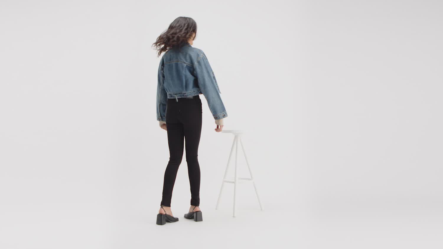★★ ★★ Women's Authentic Slim Straight Fit Rin Rurki Dżinsowe 720™ Z Wysokim Stanem - Niebieski | Levi's® PL