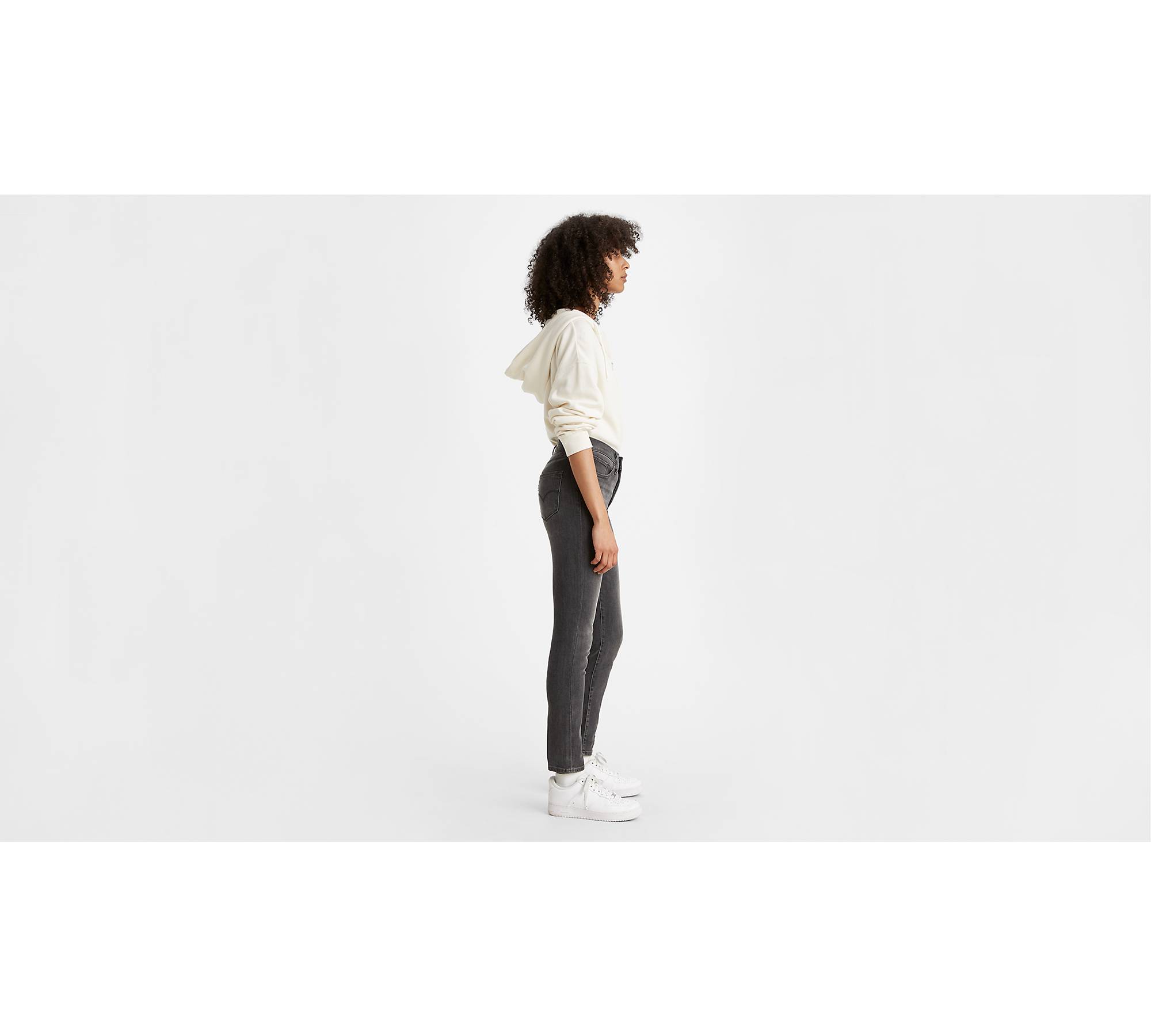 311 Shaping Skinny Ankle Women's Jeans - Black | Levi's® CA