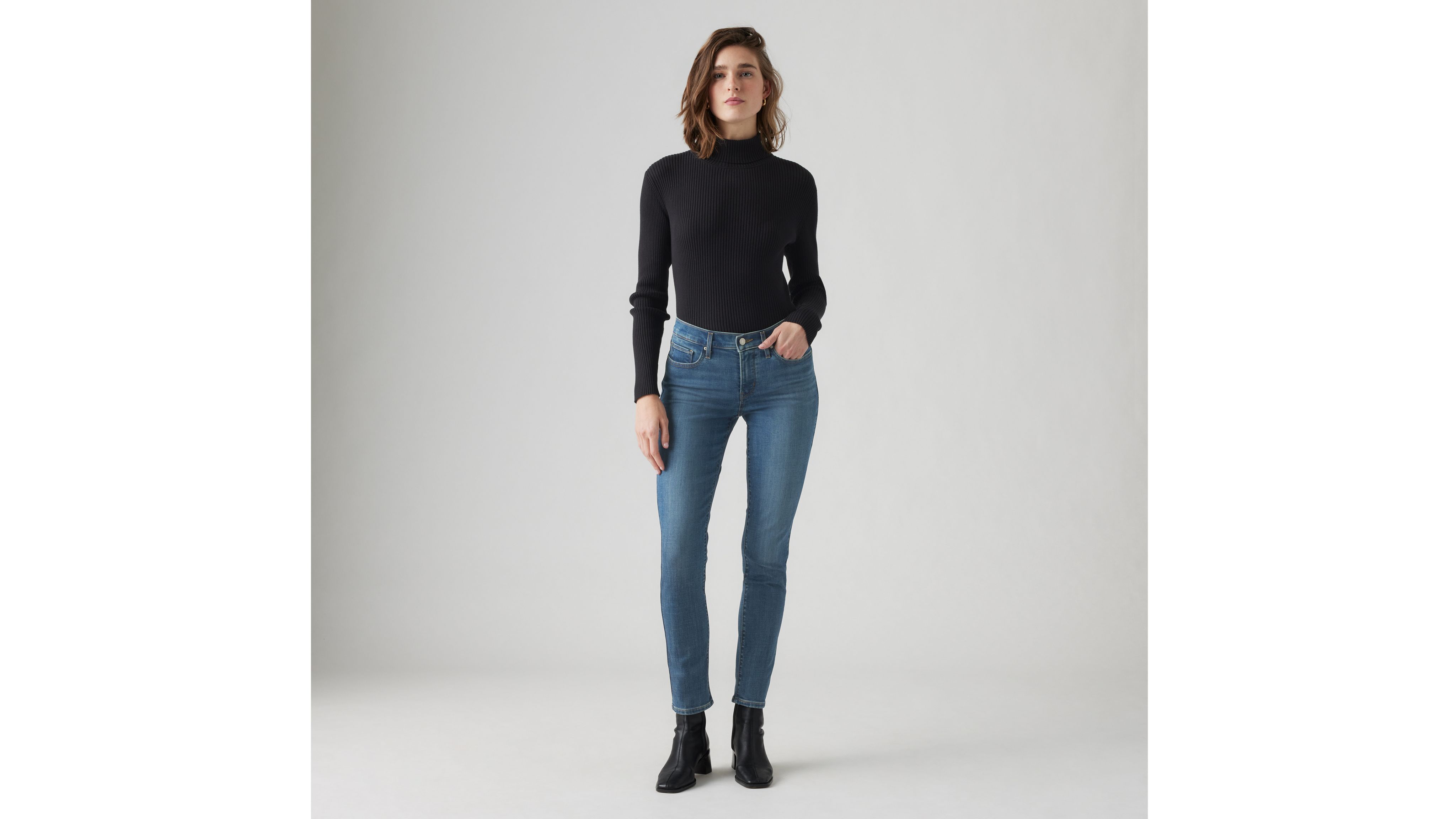 levi's 311 shaping skinny jeans white