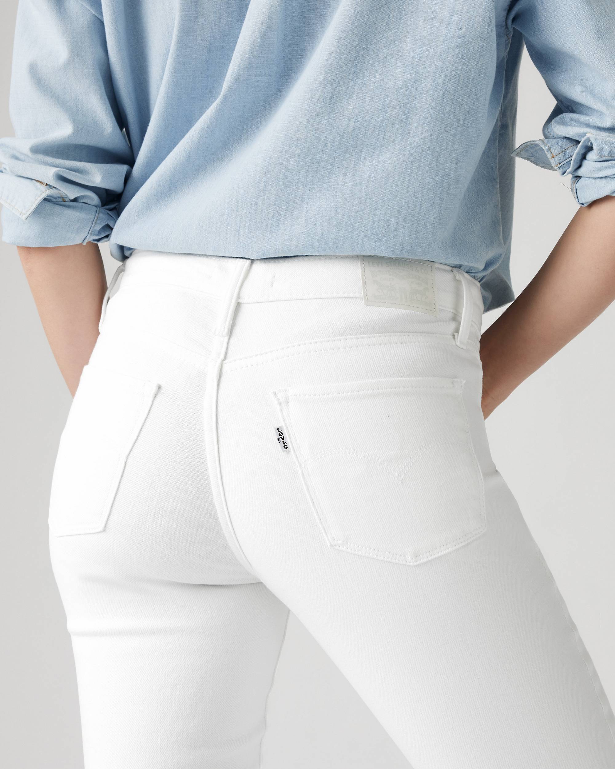311 Shaping Skinny Women's Pants - White | Levi's® US 311 Shaping Skinny Women's Pants - White | Levi's® US