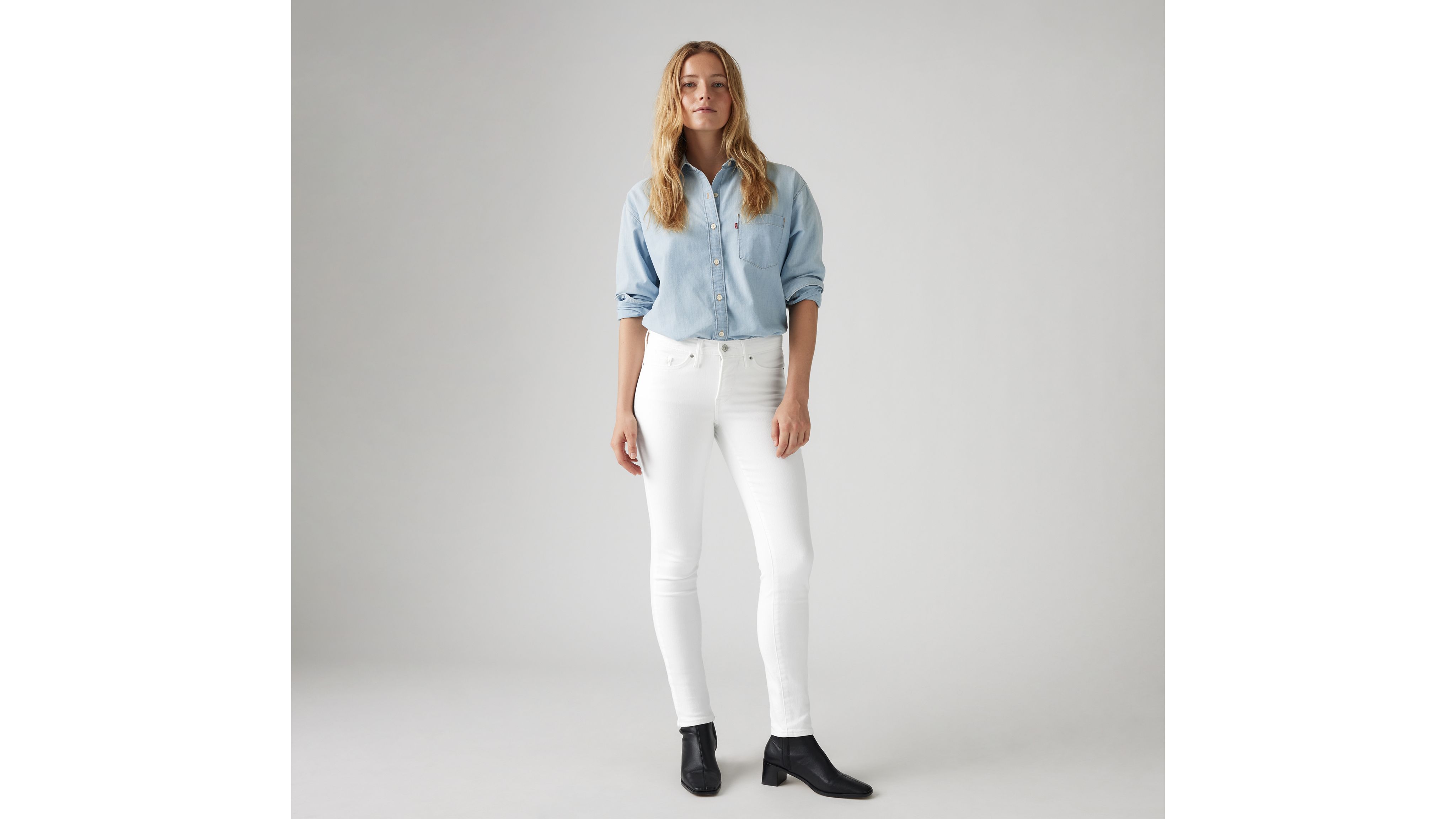 311 Shaping Skinny Women's Pants - White | Levi's® US