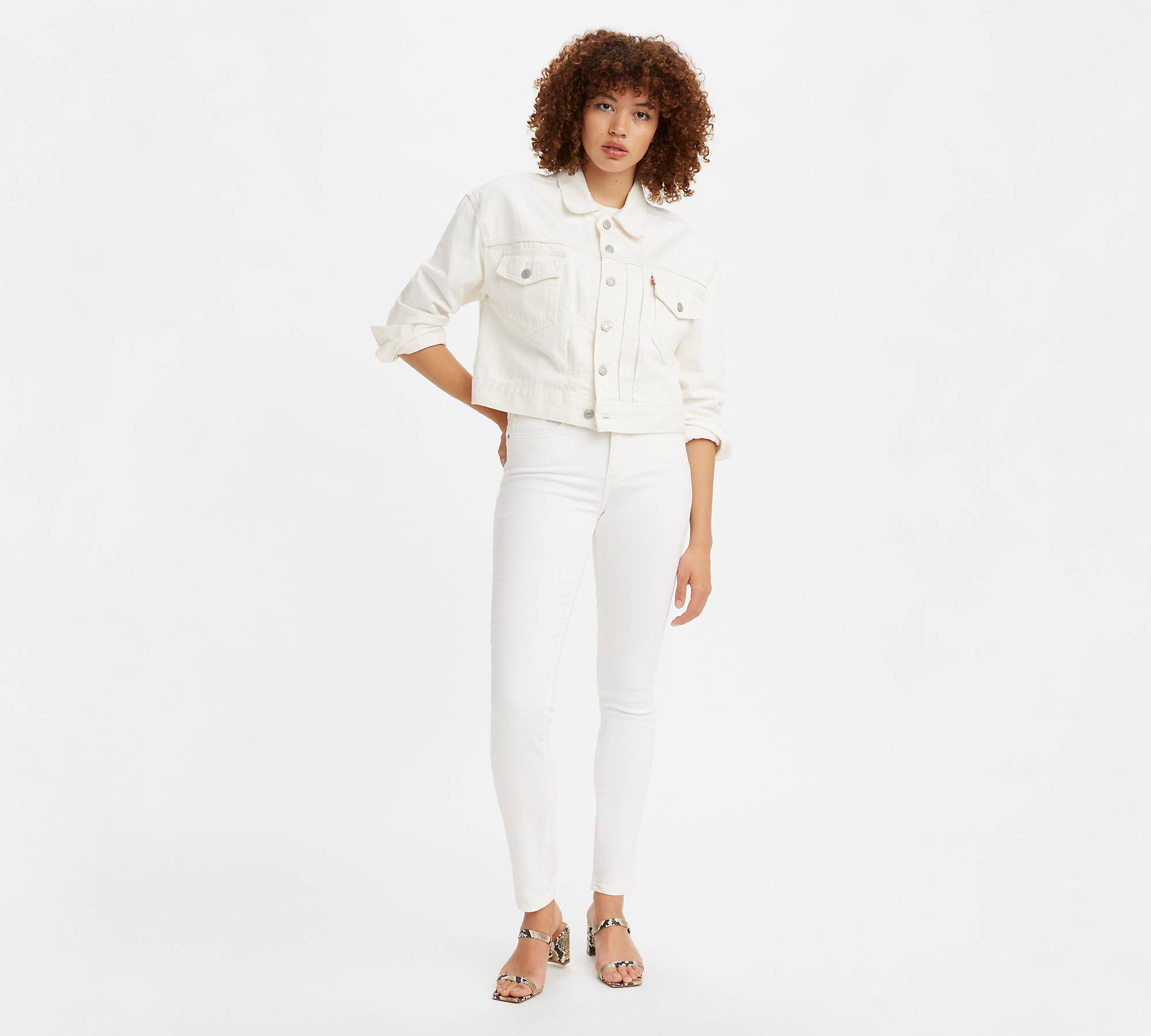 311 Shaping Skinny Women's Pants - White | Levi's® US
